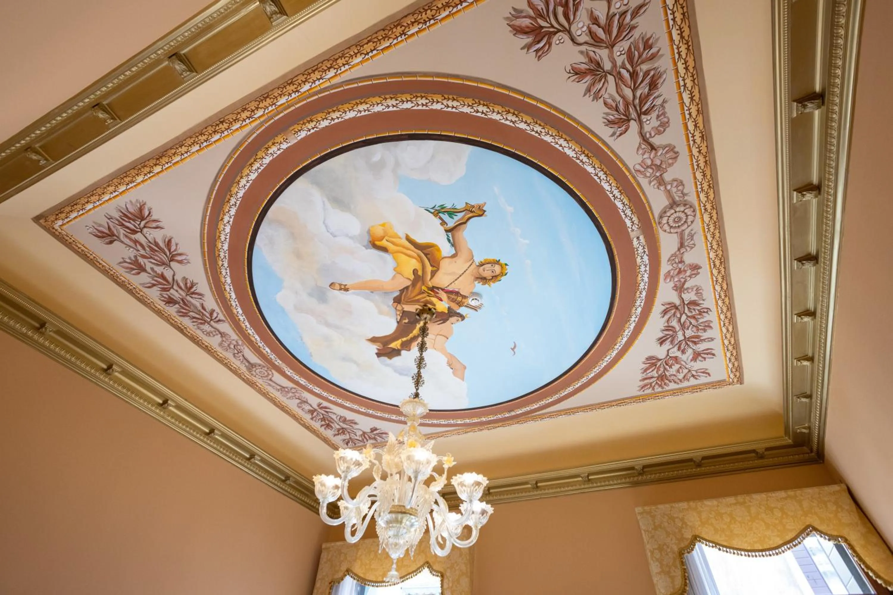 Decorative detail in Antico Portego