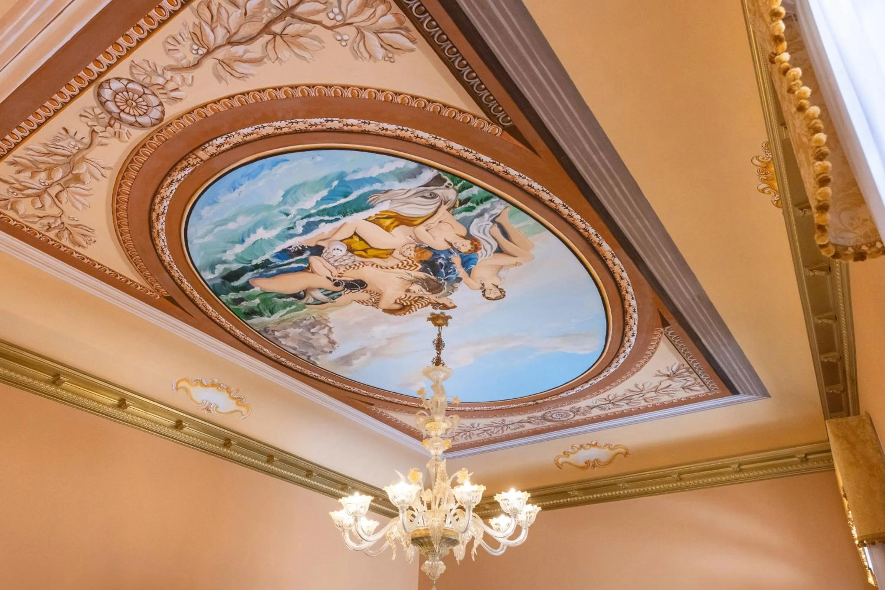 Decorative detail in Antico Portego