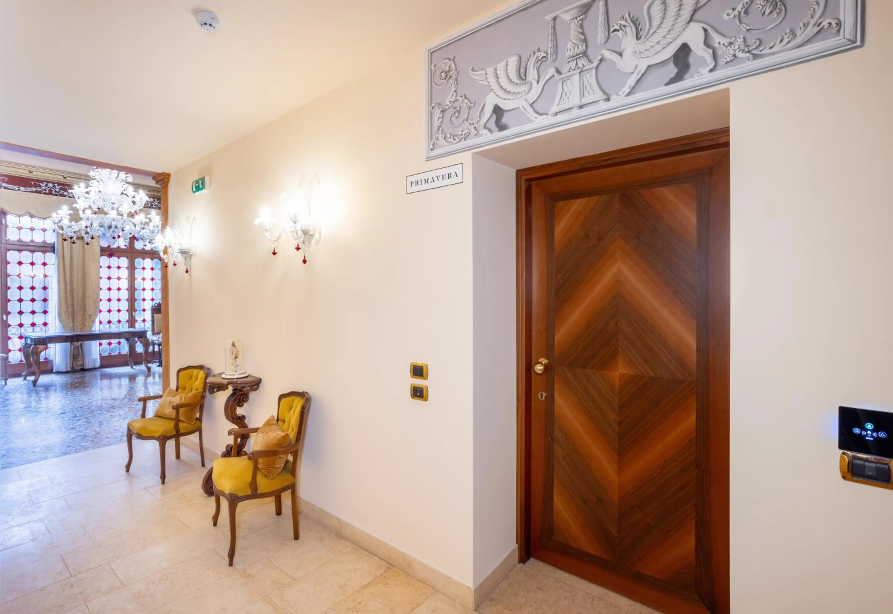 Lobby or reception in Antico Portego