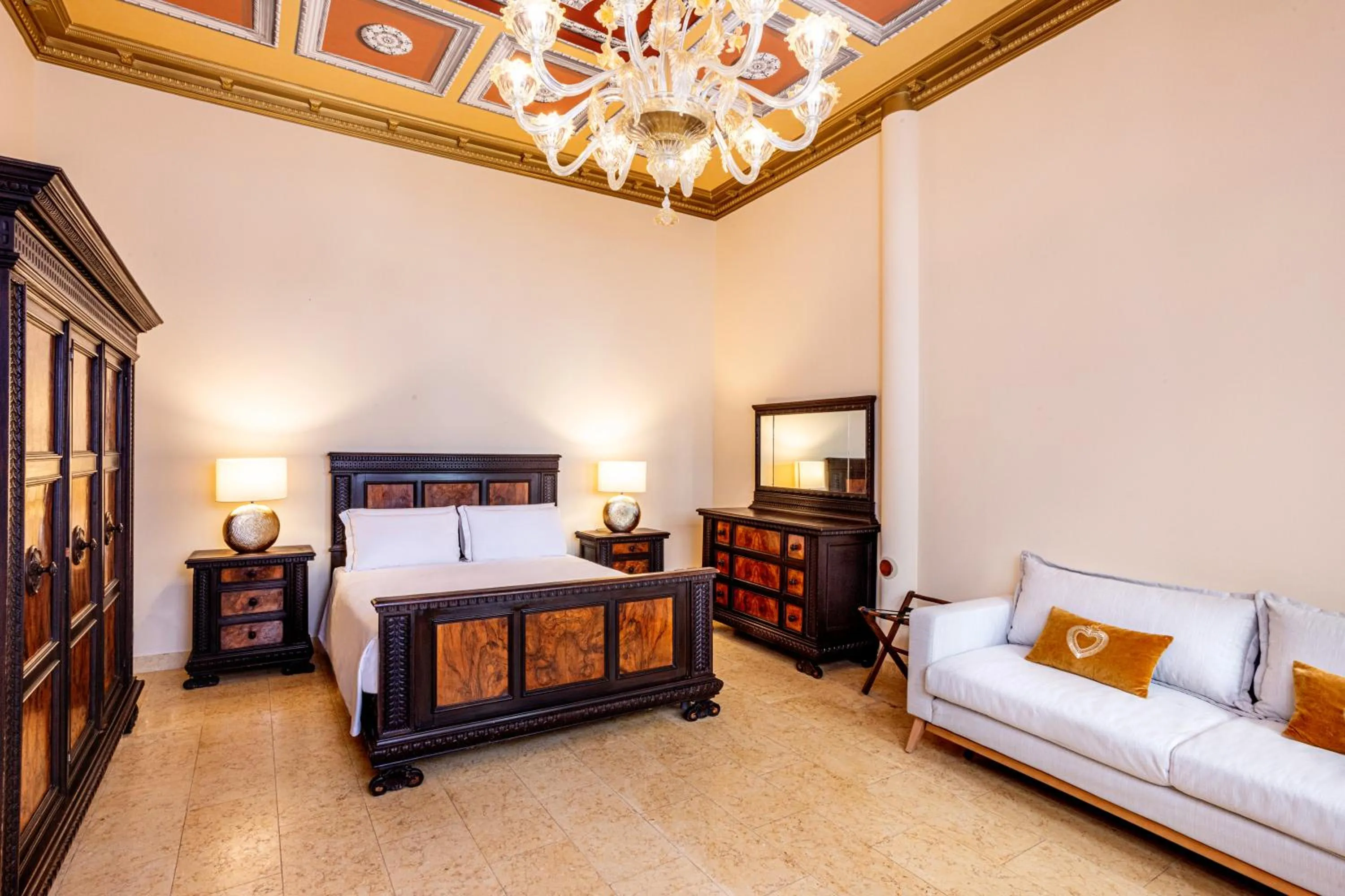 Bed in Antico Portego