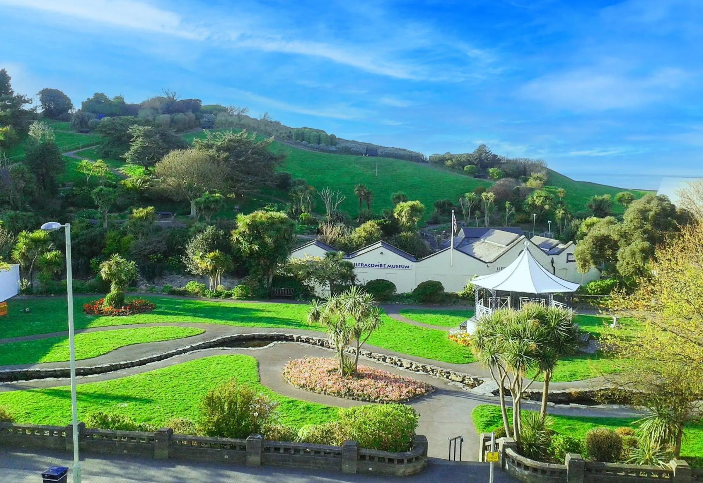 Garden view in Dilkhusa Grand Hotel by Compass Hospitality