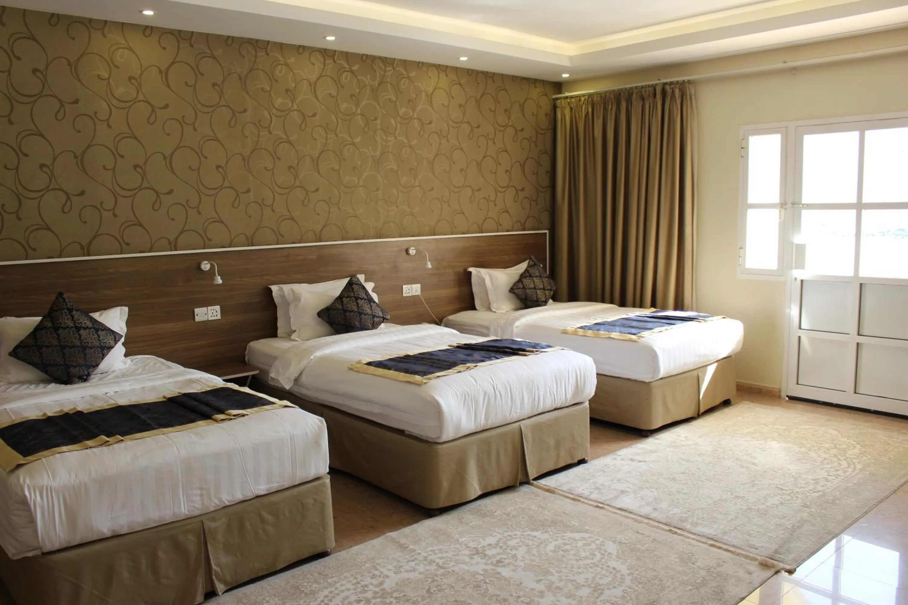 Bed in Al Diyar Hotel