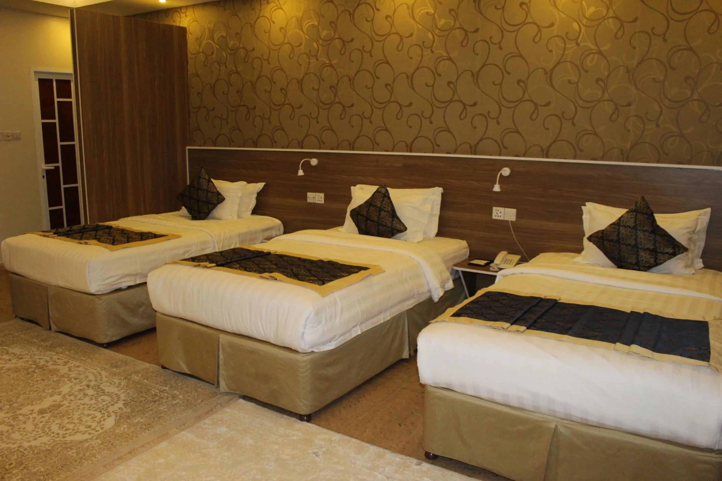 Bed in Al Diyar Hotel