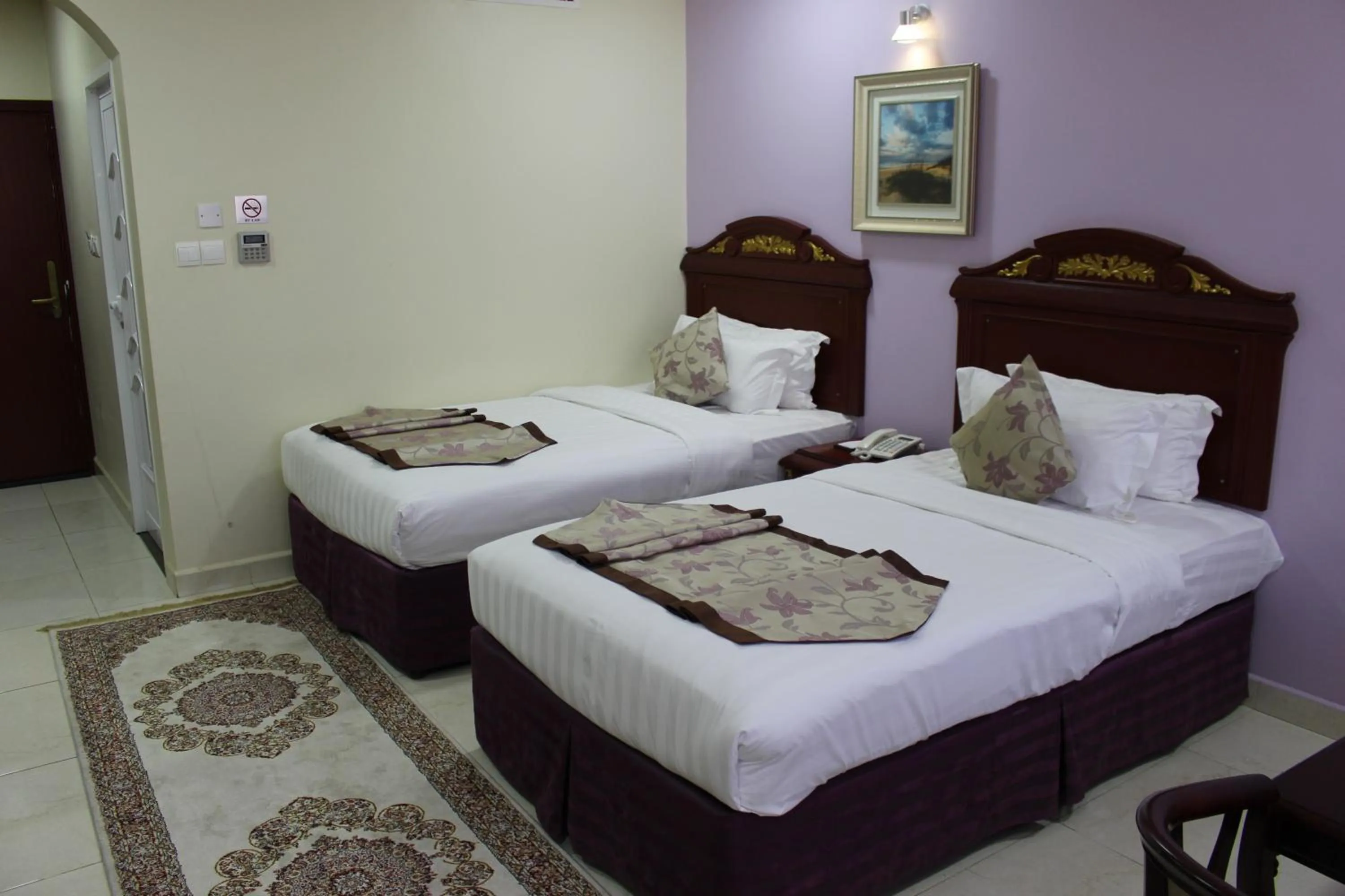 Bed in Al Diyar Hotel