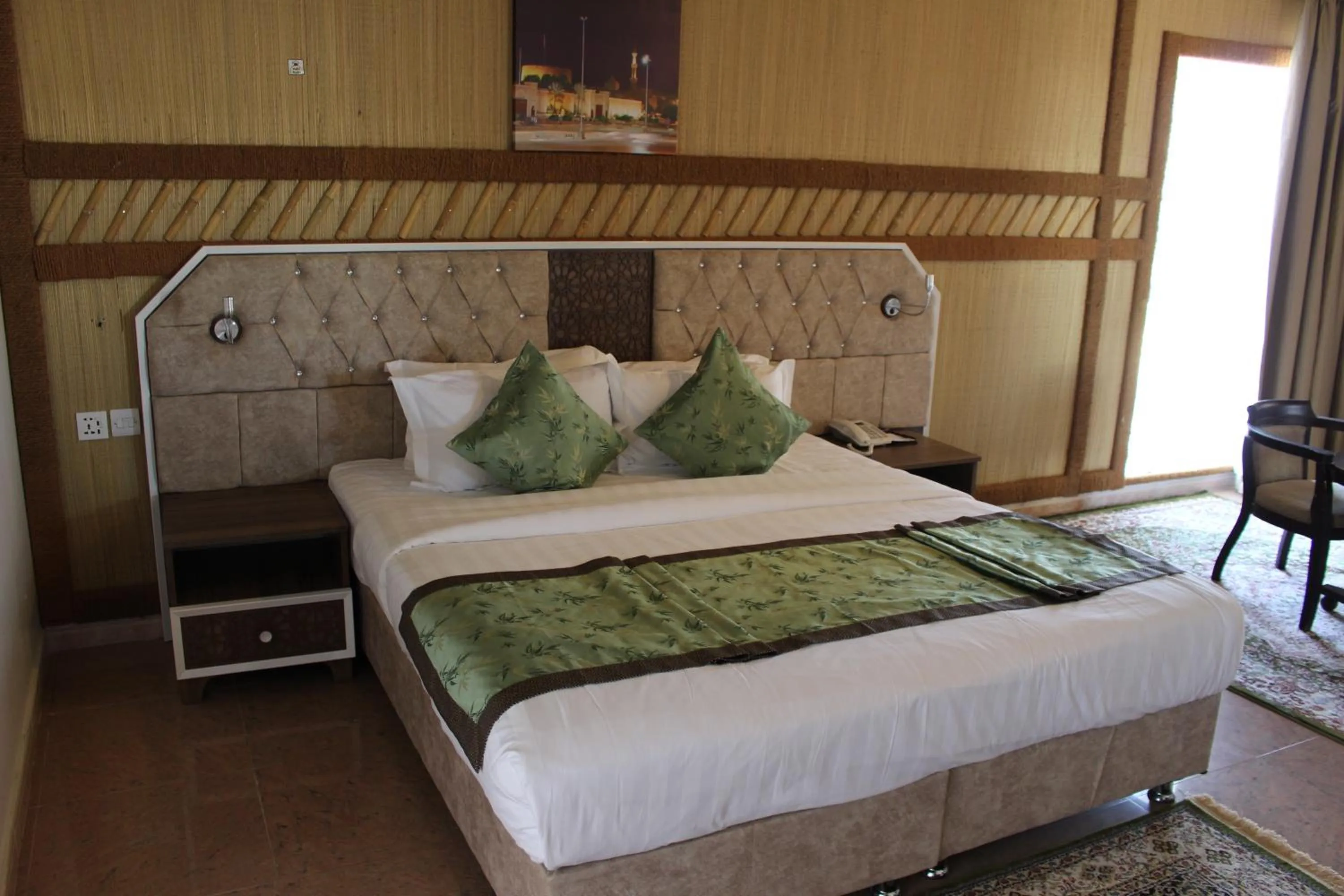 Bed in Al Diyar Hotel