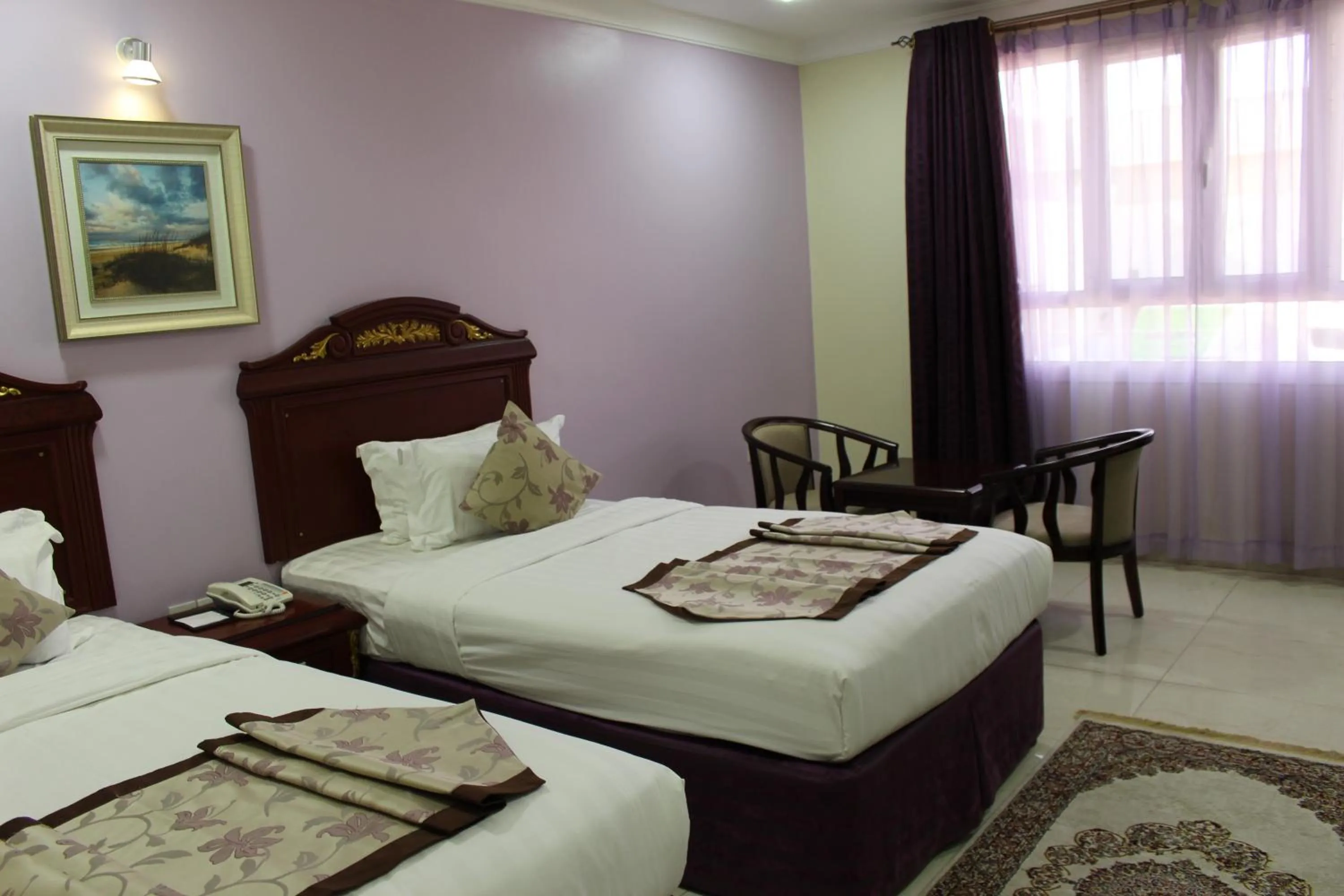 Bed in Al Diyar Hotel