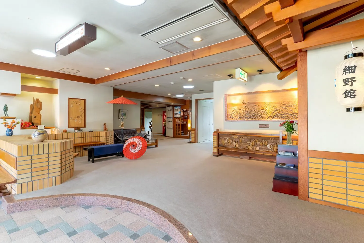 Lobby or reception in Hosonokan