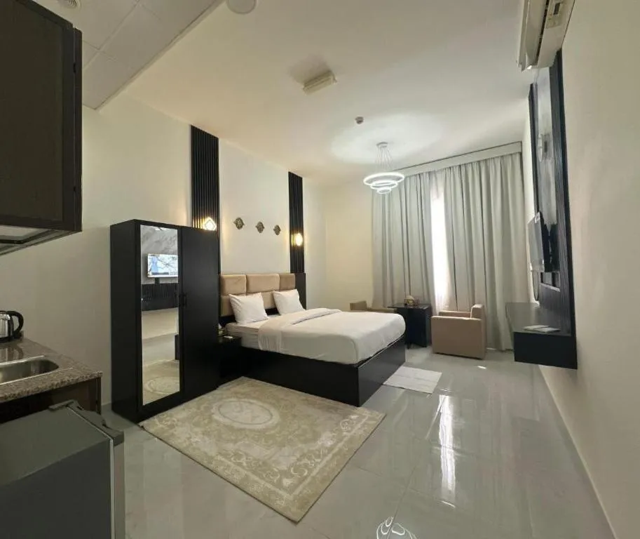 Bed in Al Zahra Hotel Apartments Ras Al Khaimah