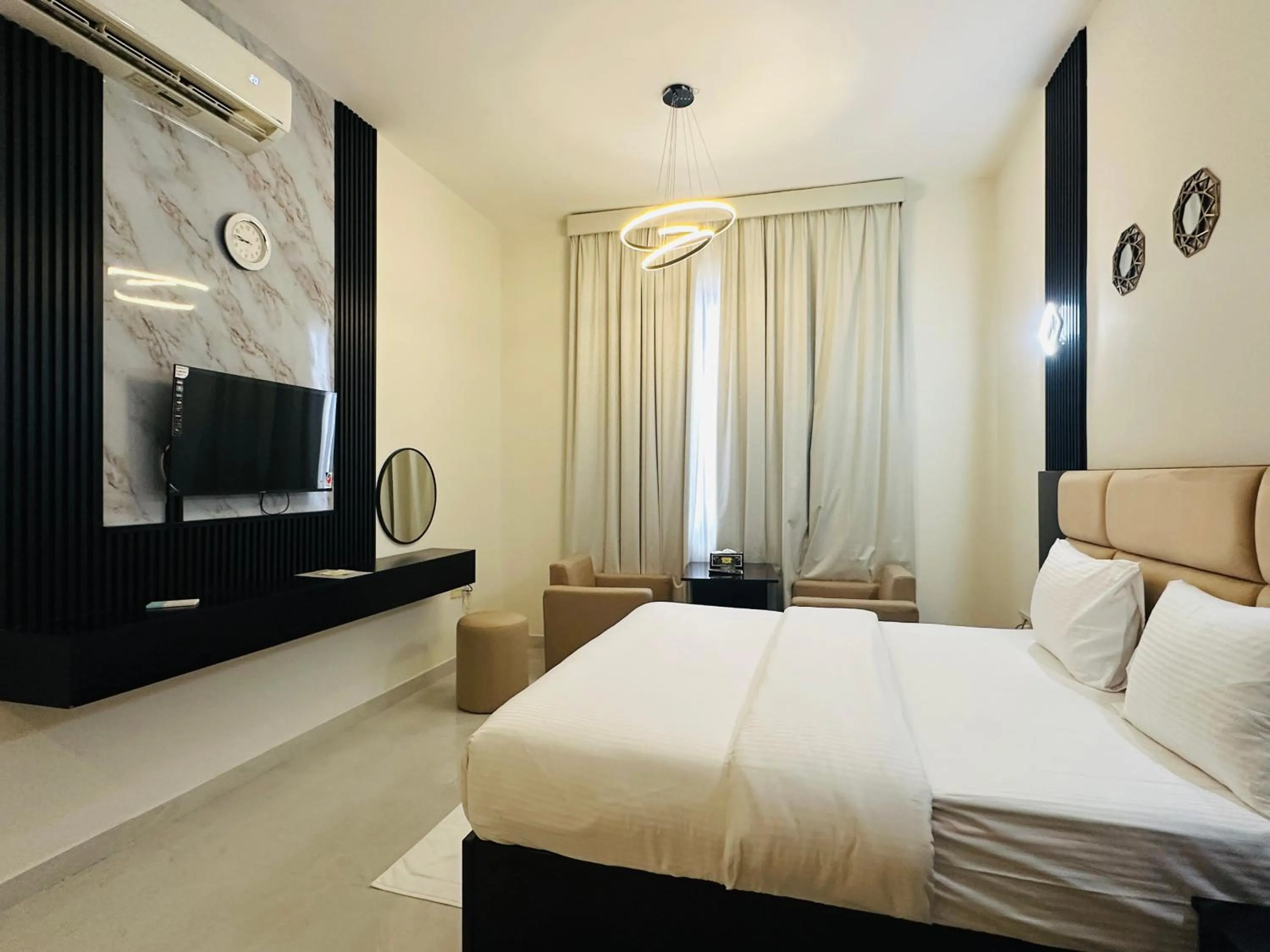 Bed in Al Zahra Hotel Apartments Ras Al Khaimah