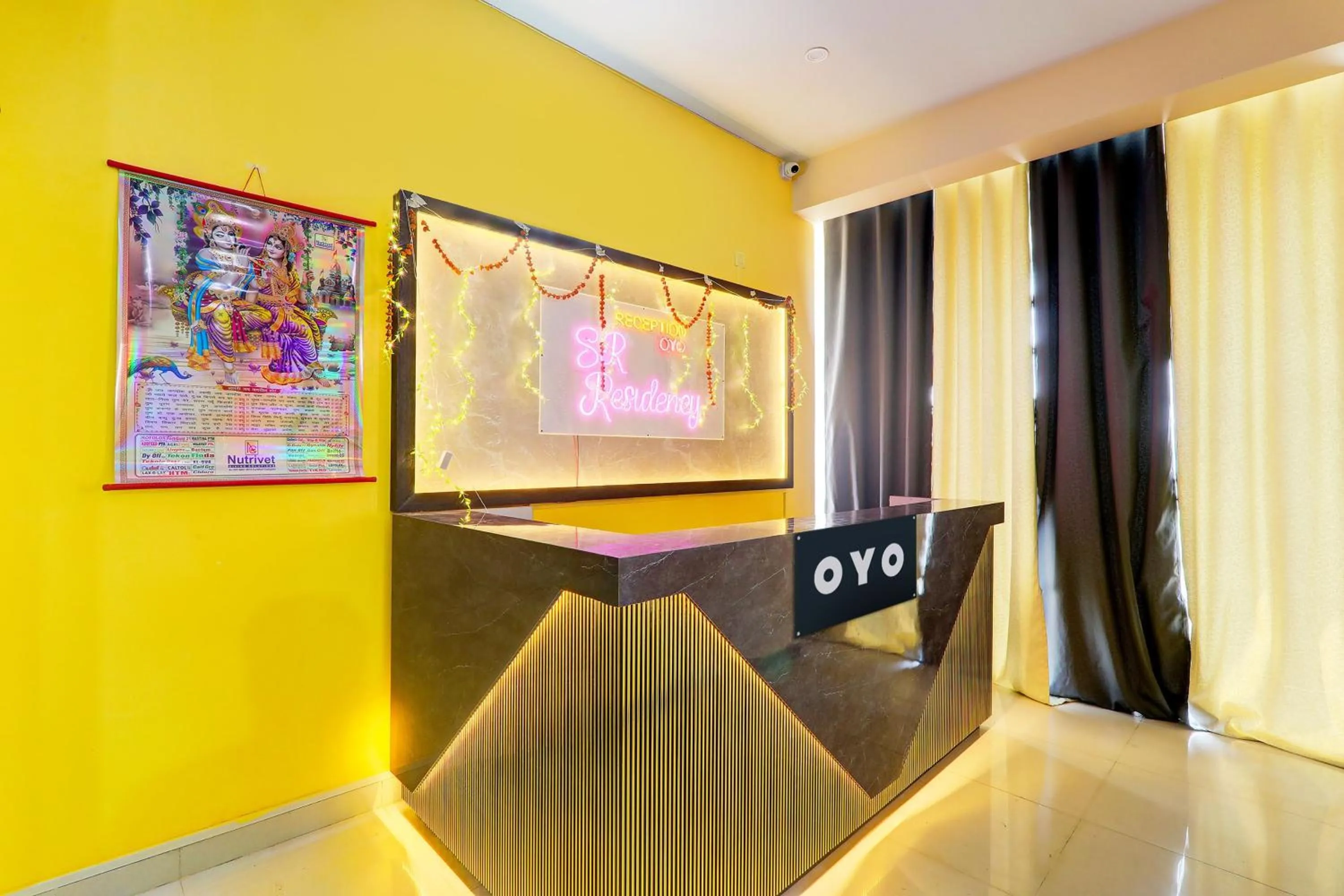 Lobby or reception in Hotel O SR Residency