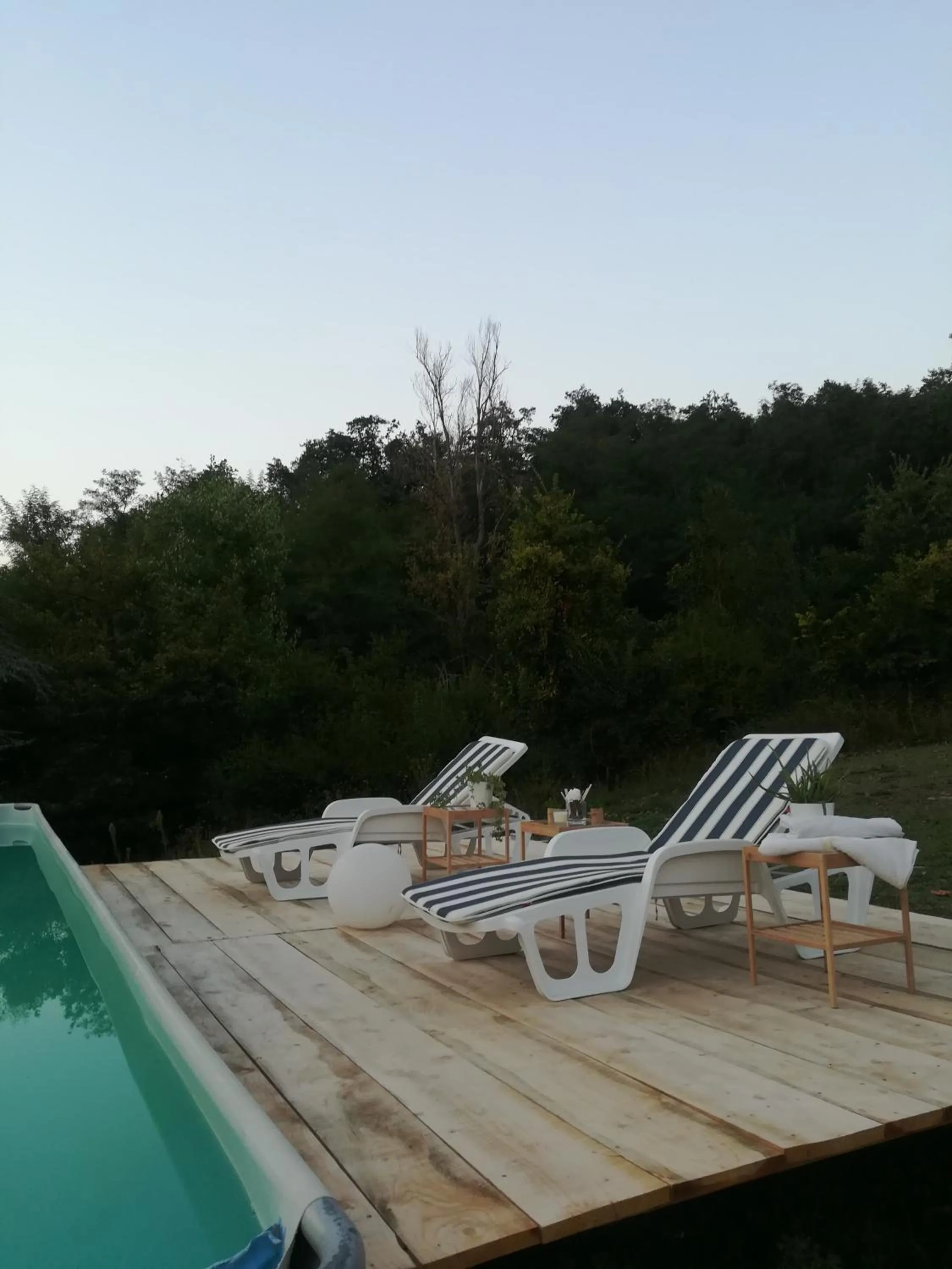 Swimming pool in Monte Termine Country House