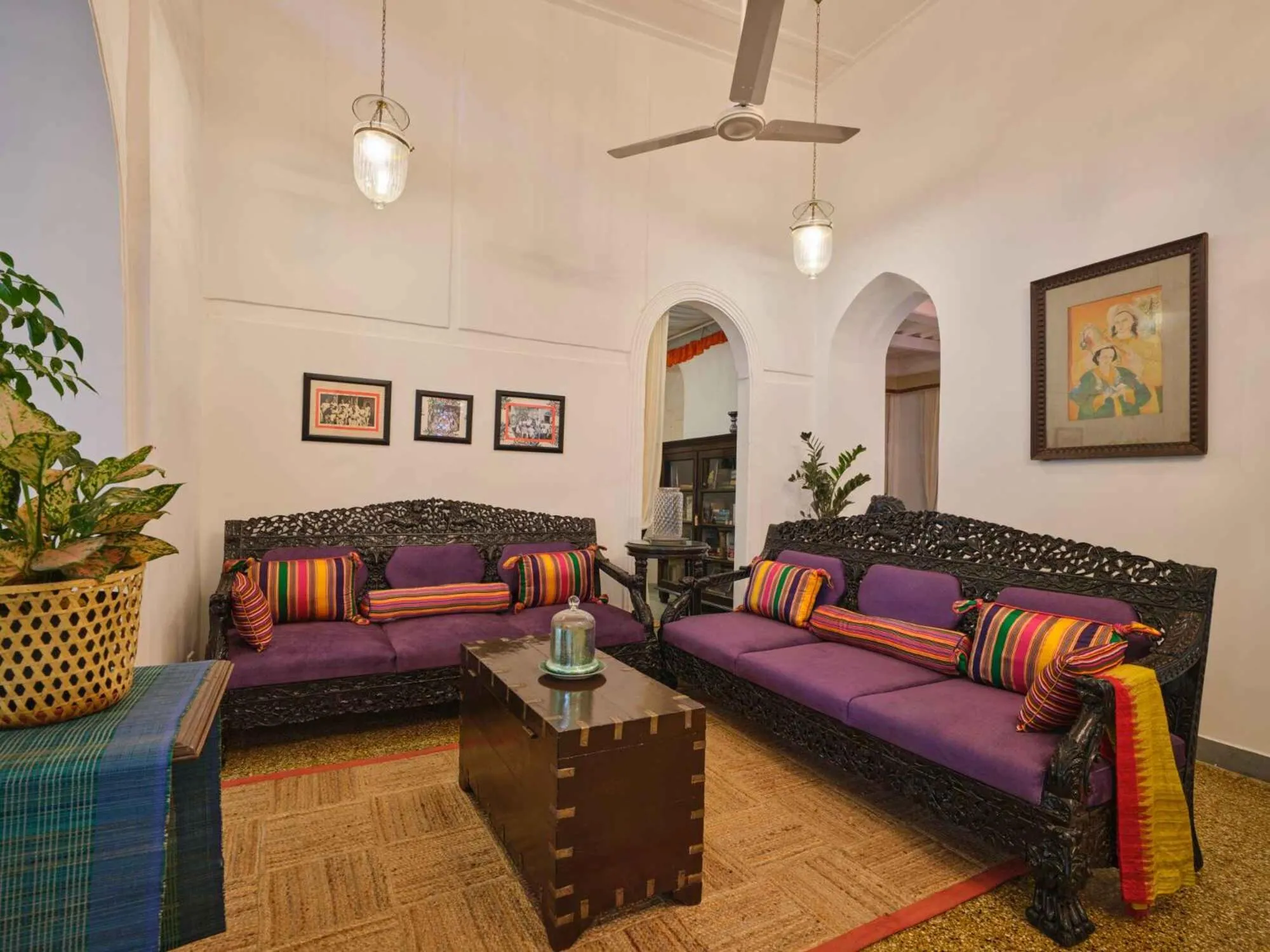 Lobby or reception in juSTa Diwans Bungalow