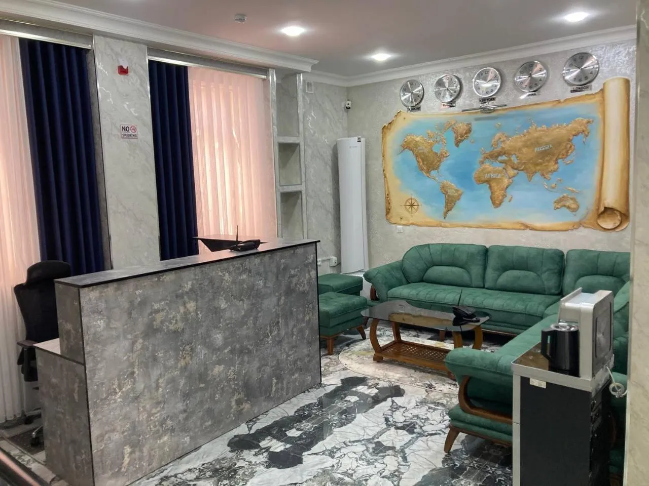 Seating area in Zehra Hotel