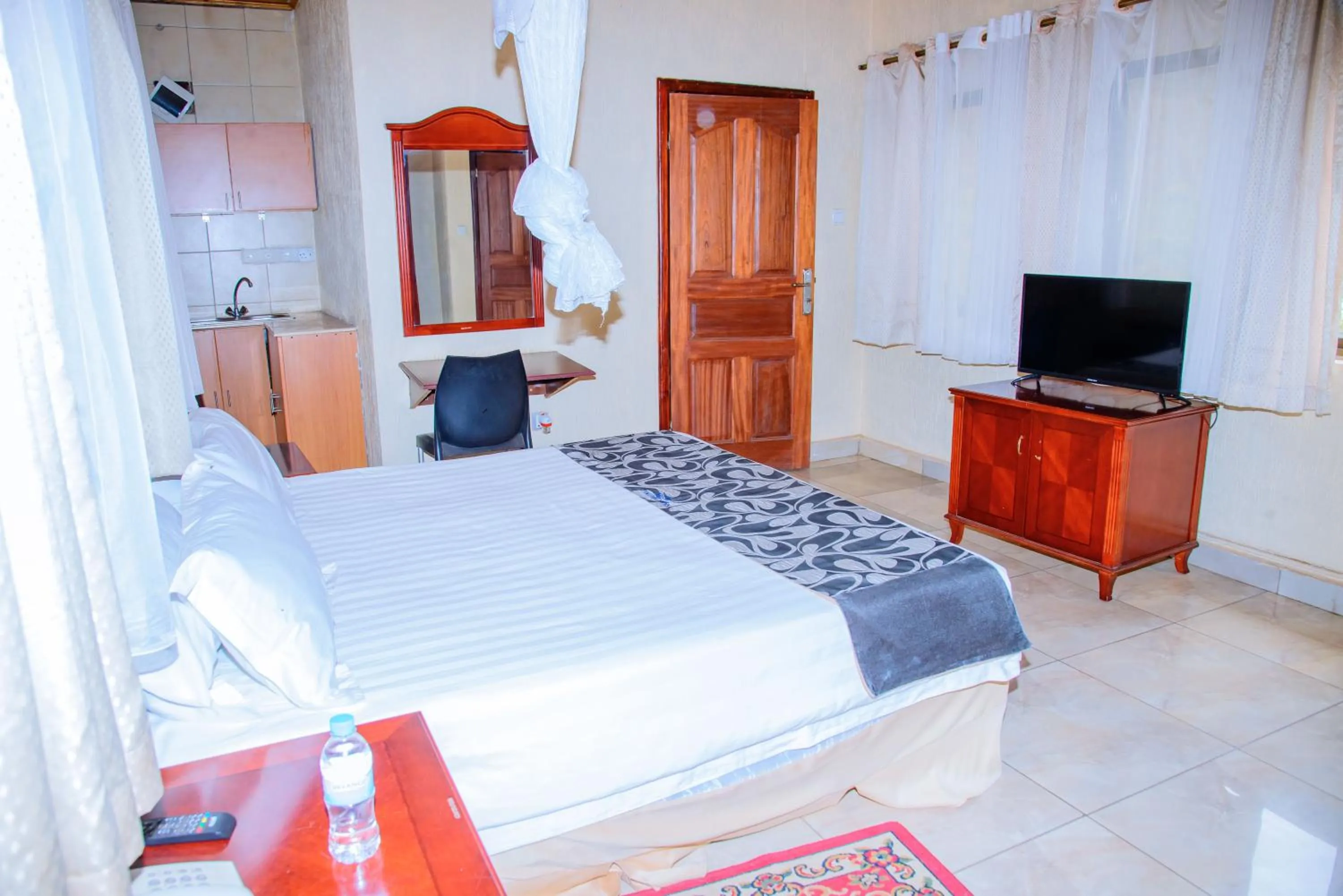 Bed in Kigali diplomat Hotel