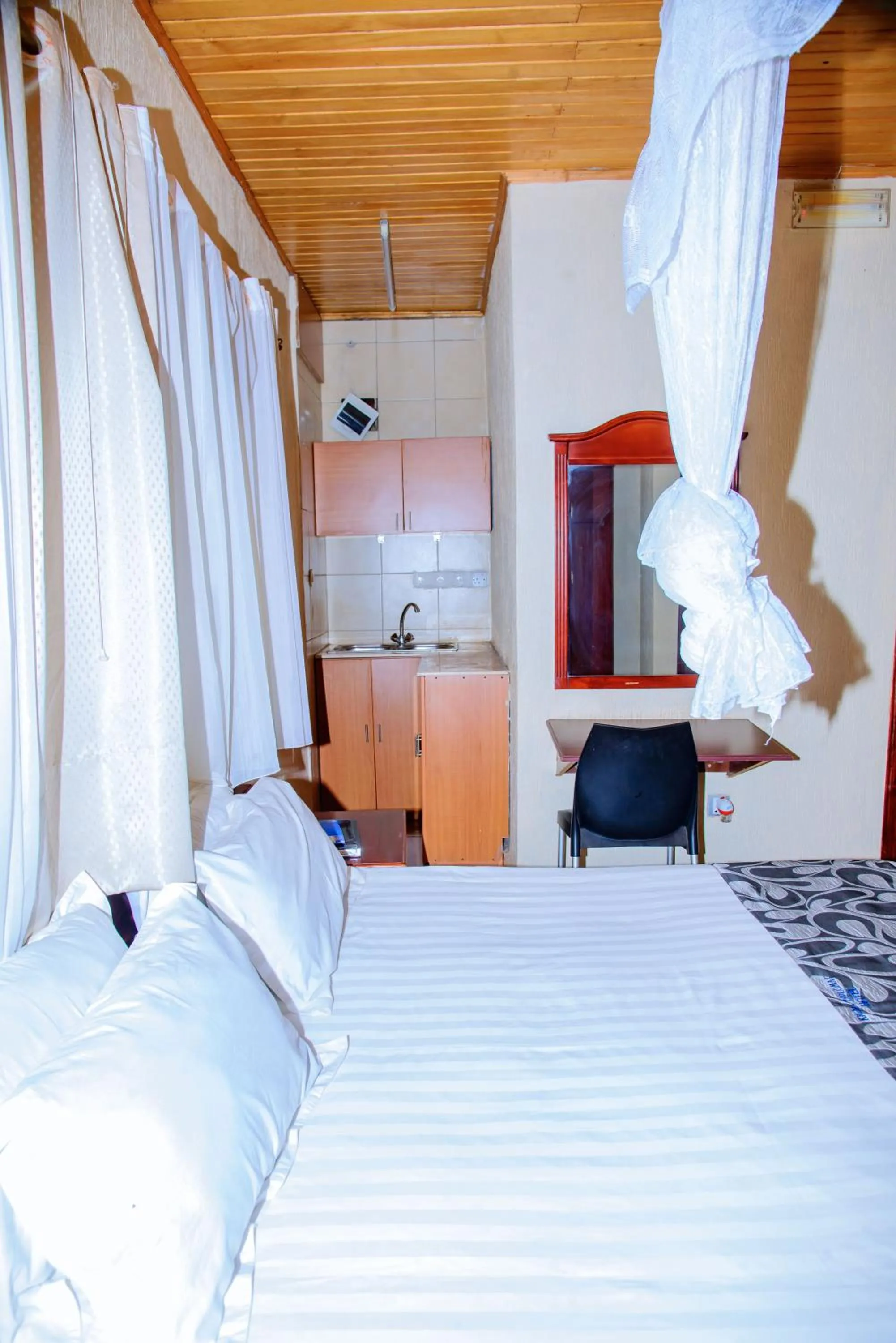 Bed in Kigali diplomat Hotel