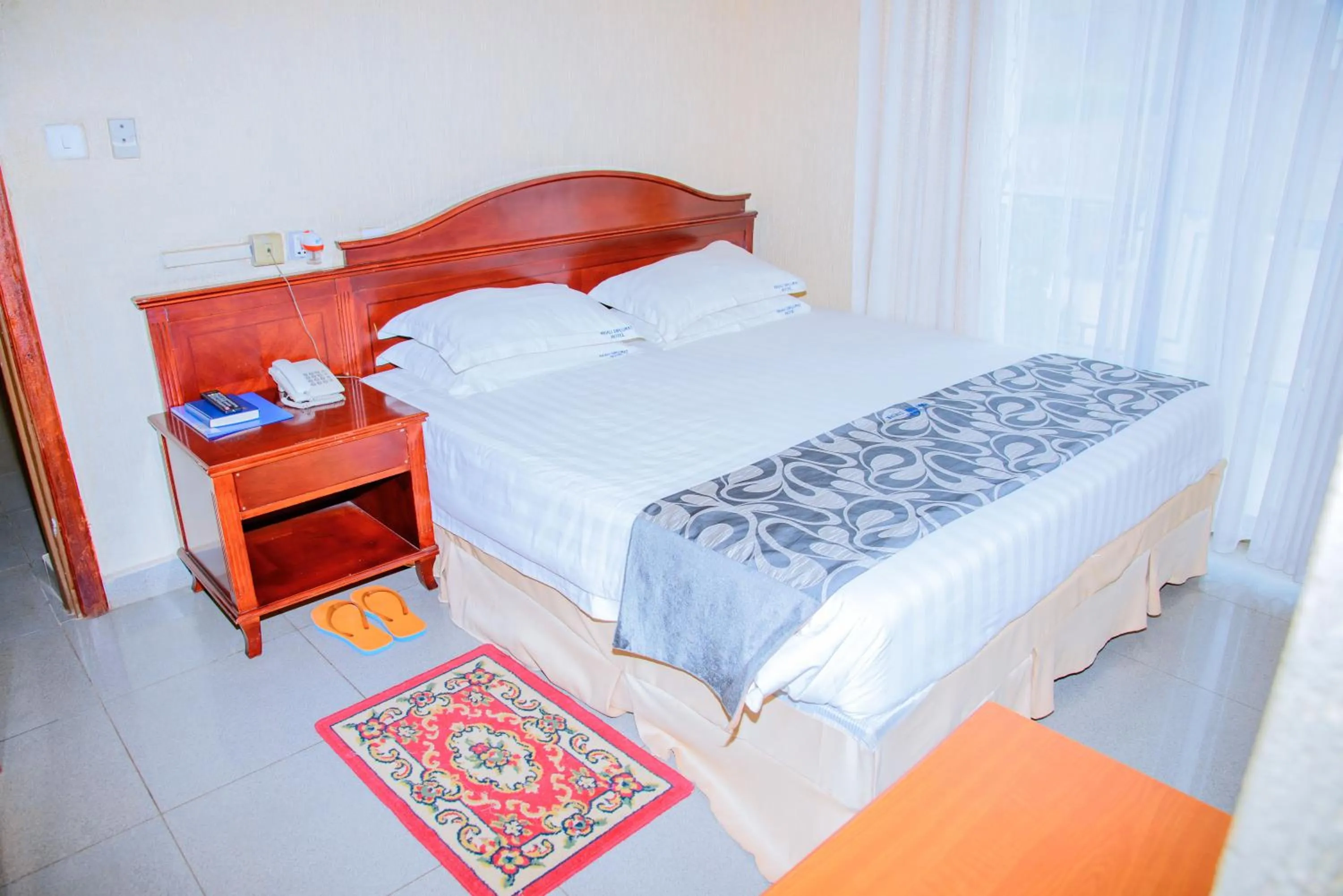 Bed in Kigali diplomat Hotel