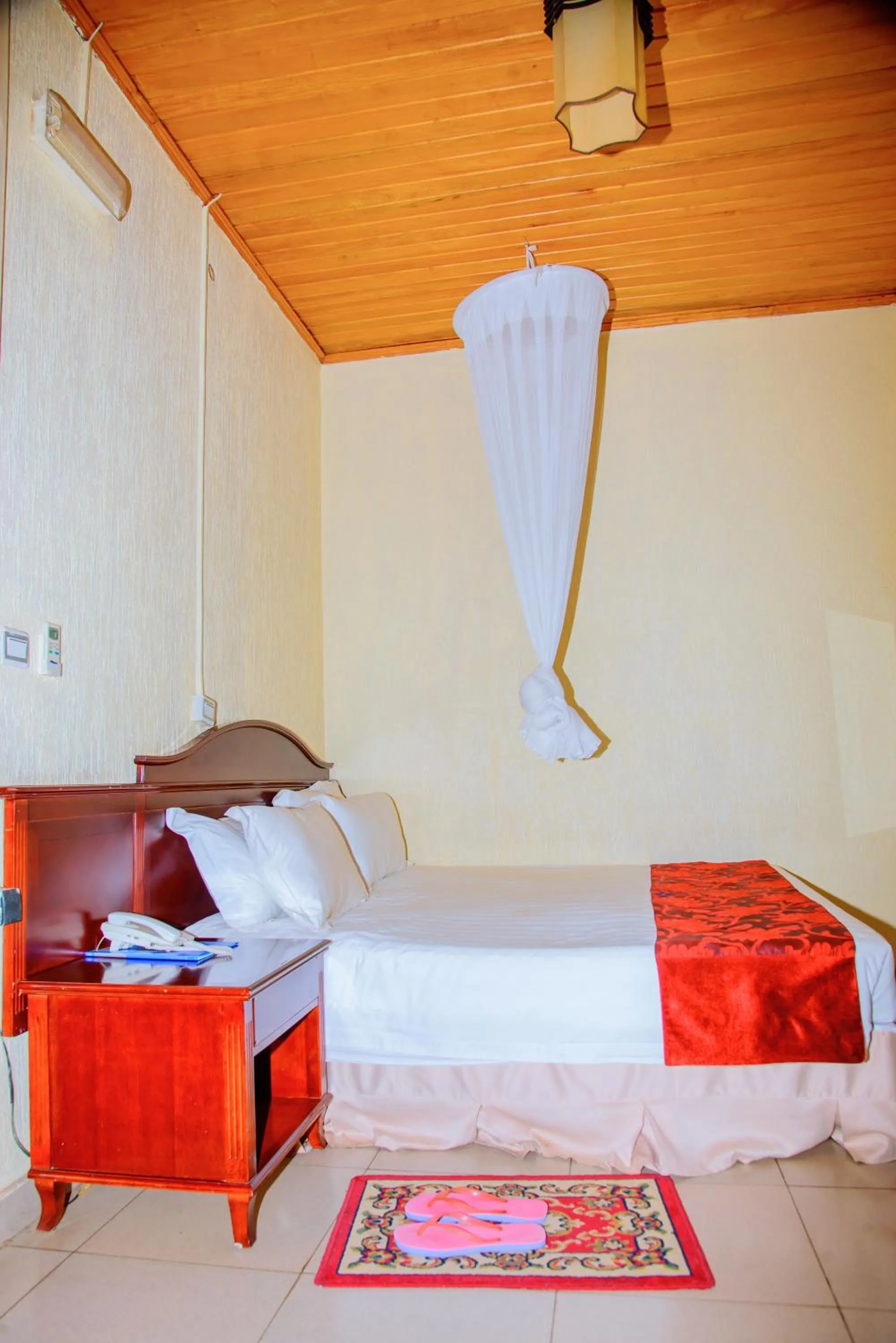 Bed in Kigali diplomat Hotel