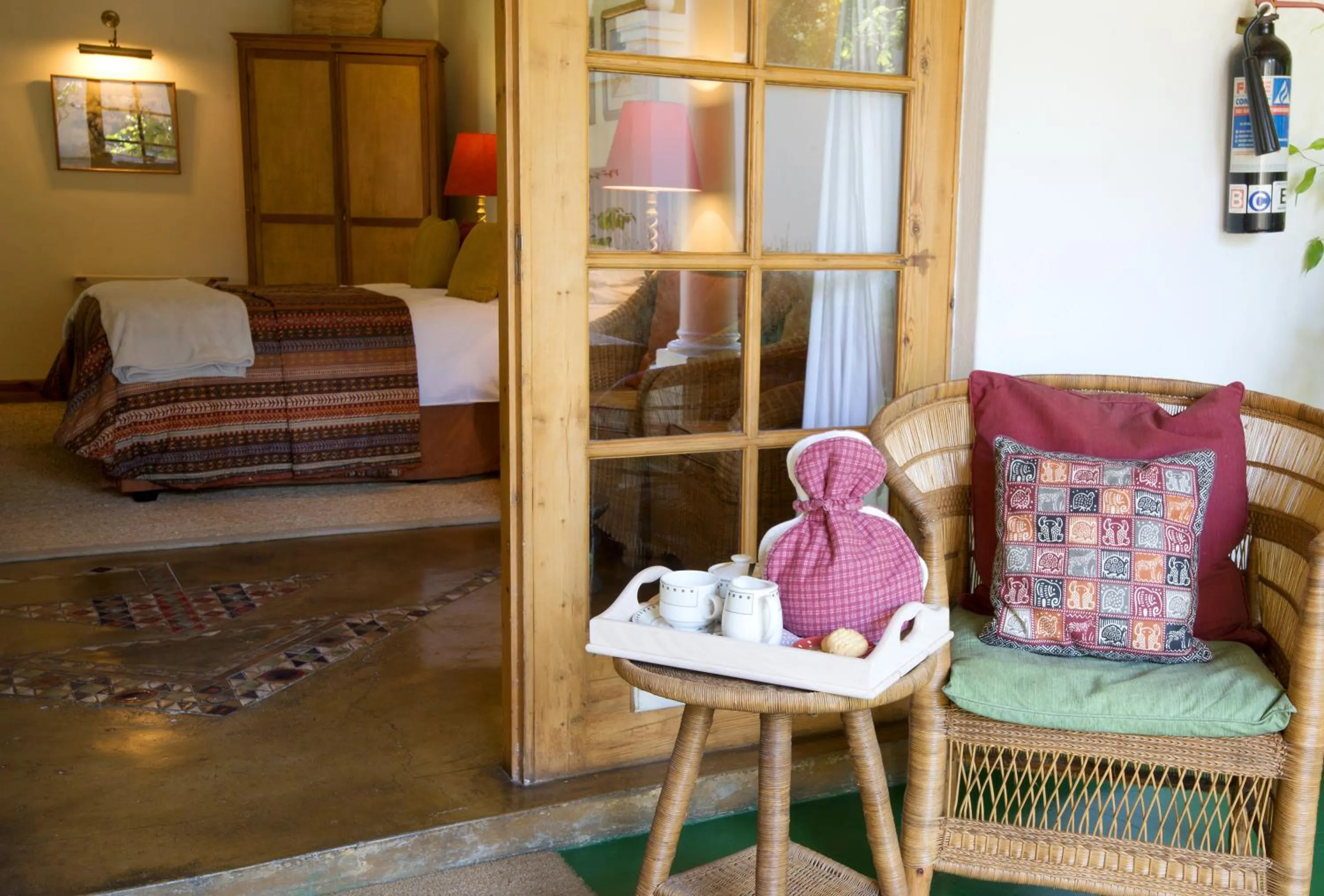 Balcony/Terrace, Bed in York Lodge