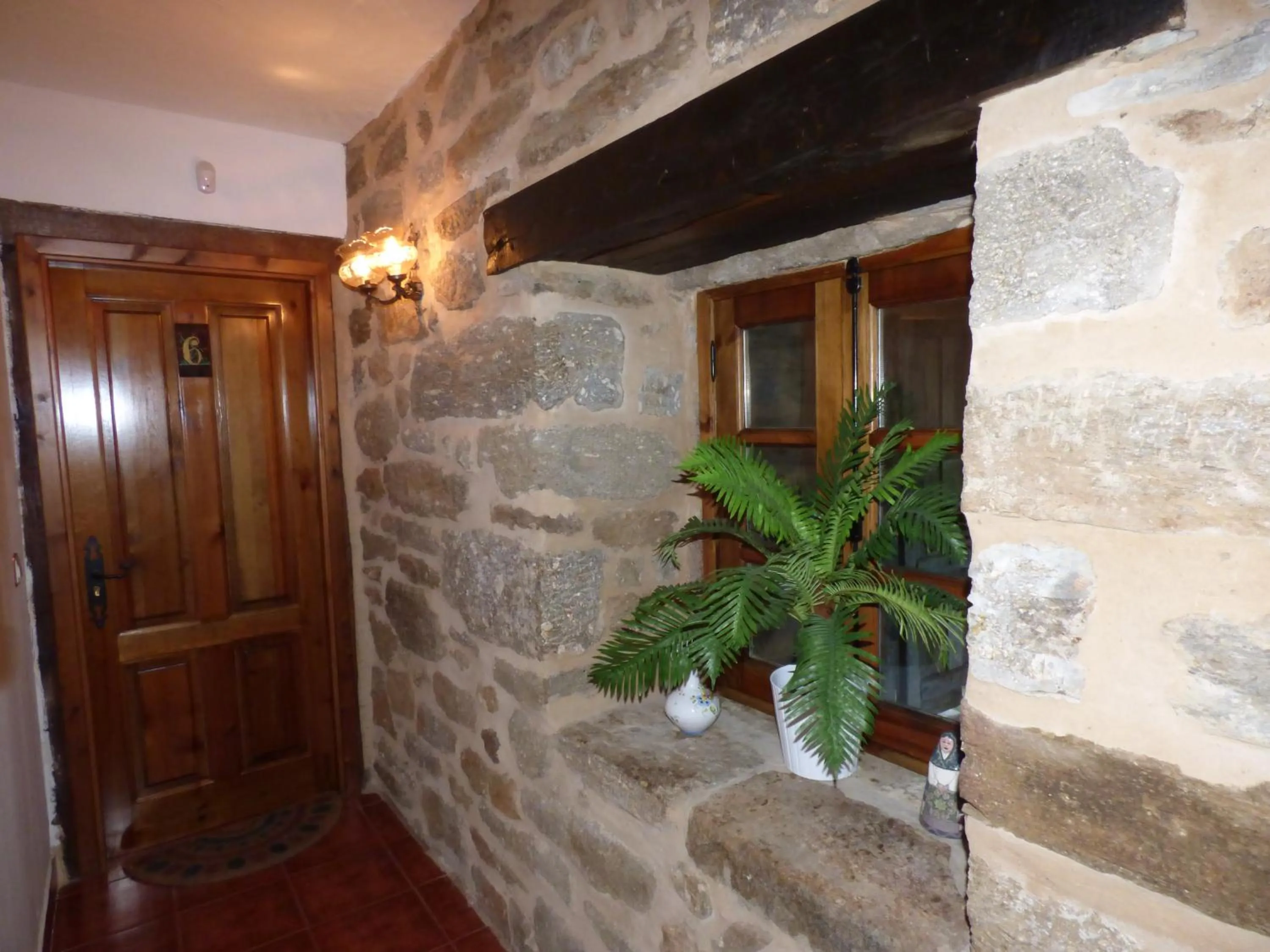 Decorative detail in La Posada de Pedrazales