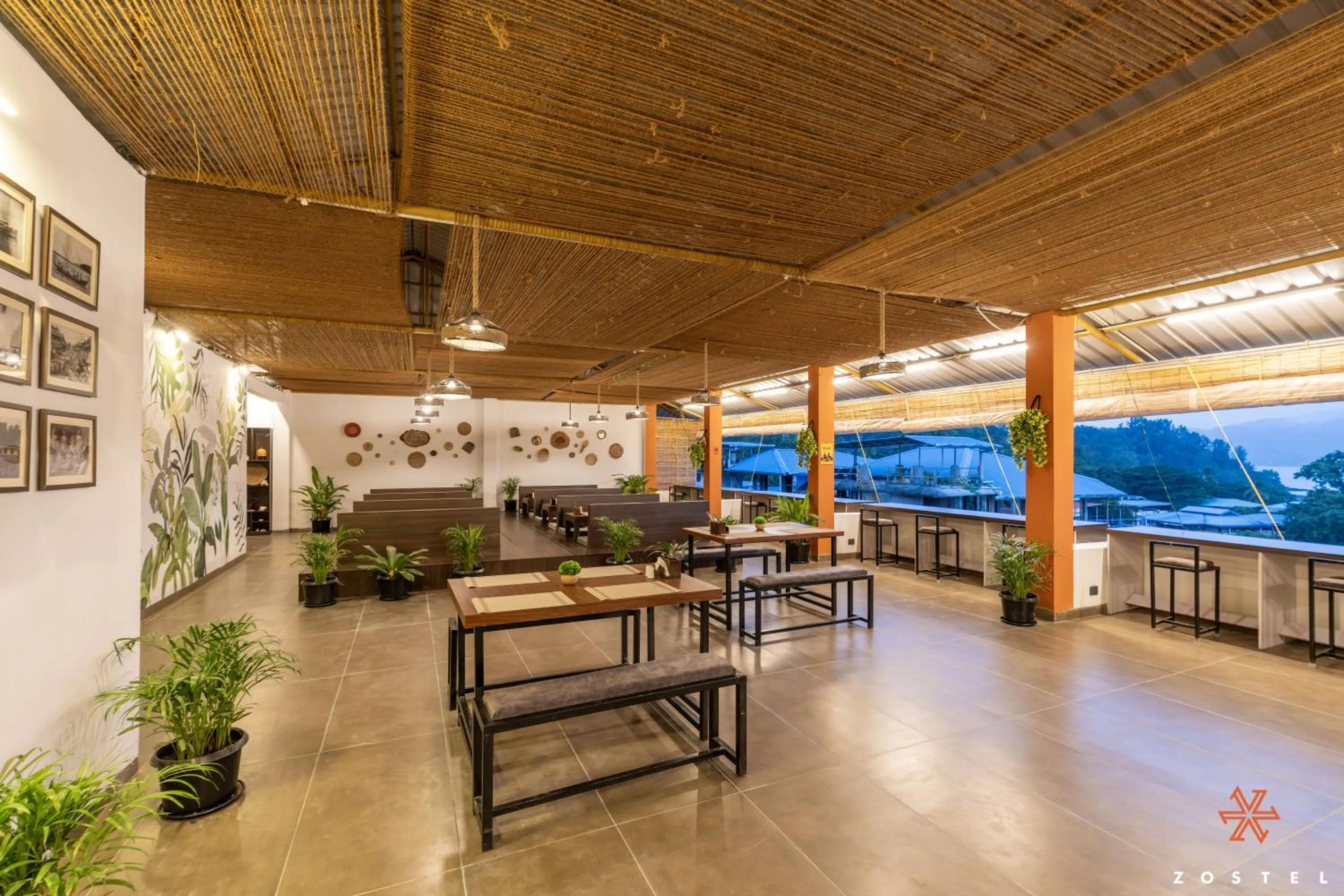 Balcony/Terrace in Zostel Port Blair