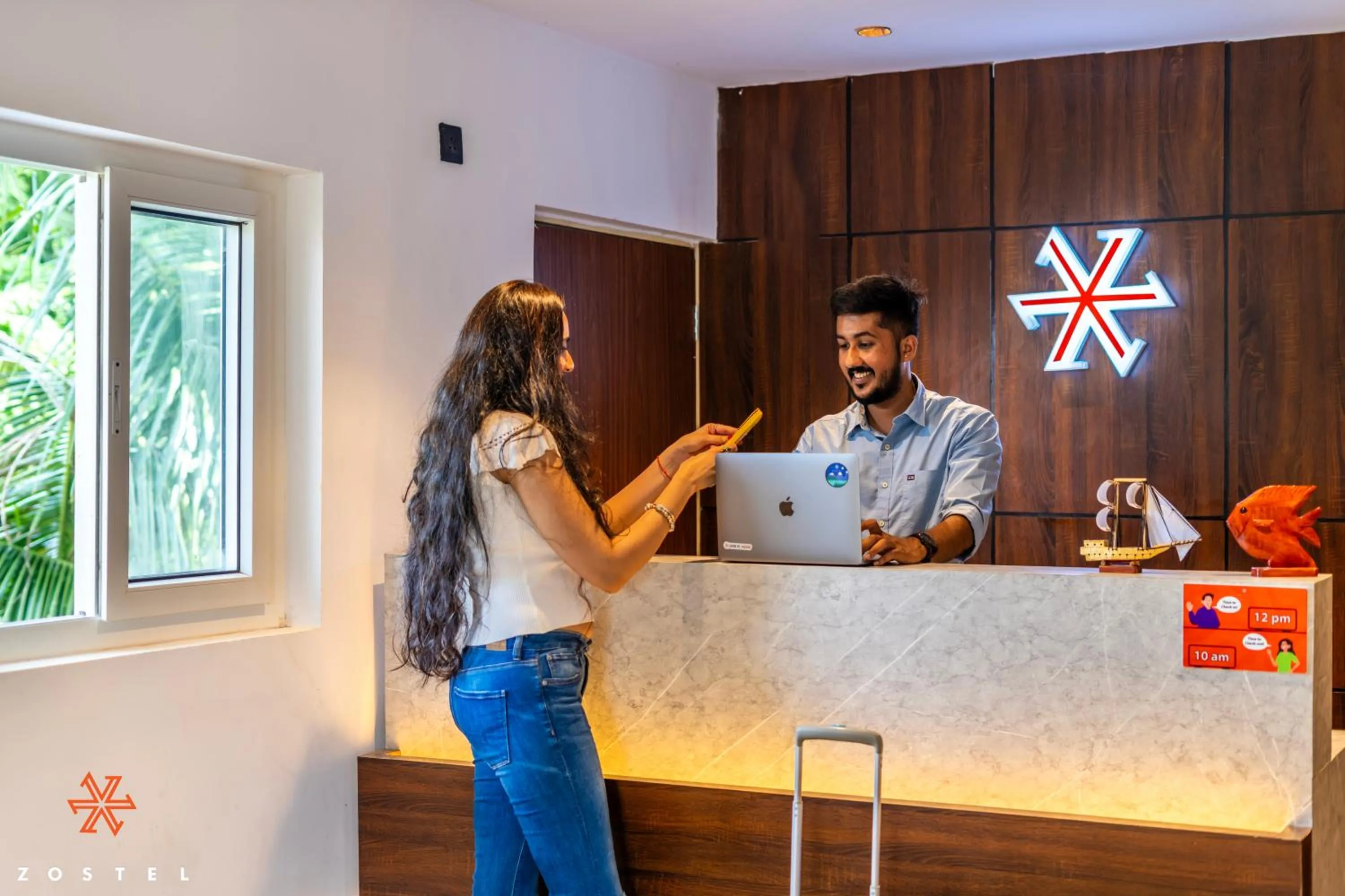 Staff in Zostel Port Blair