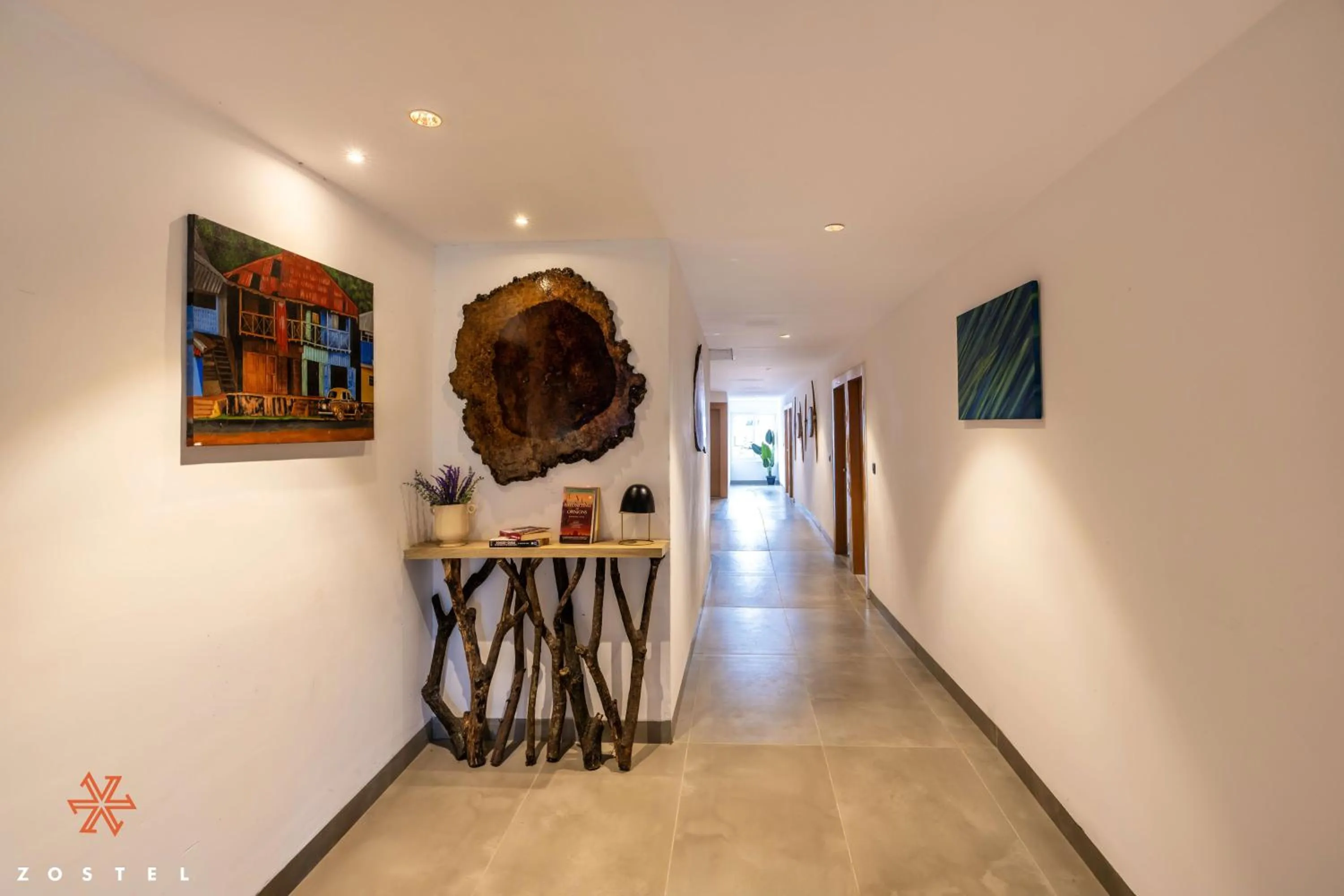 Decorative detail in Zostel Port Blair