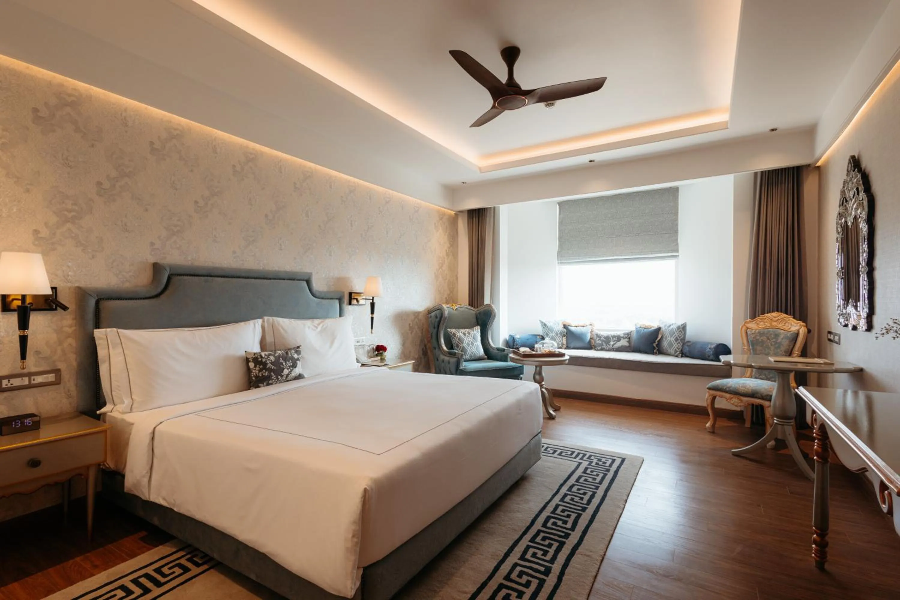 Bedroom, Bed in Anantara Jewel Bagh Jaipur