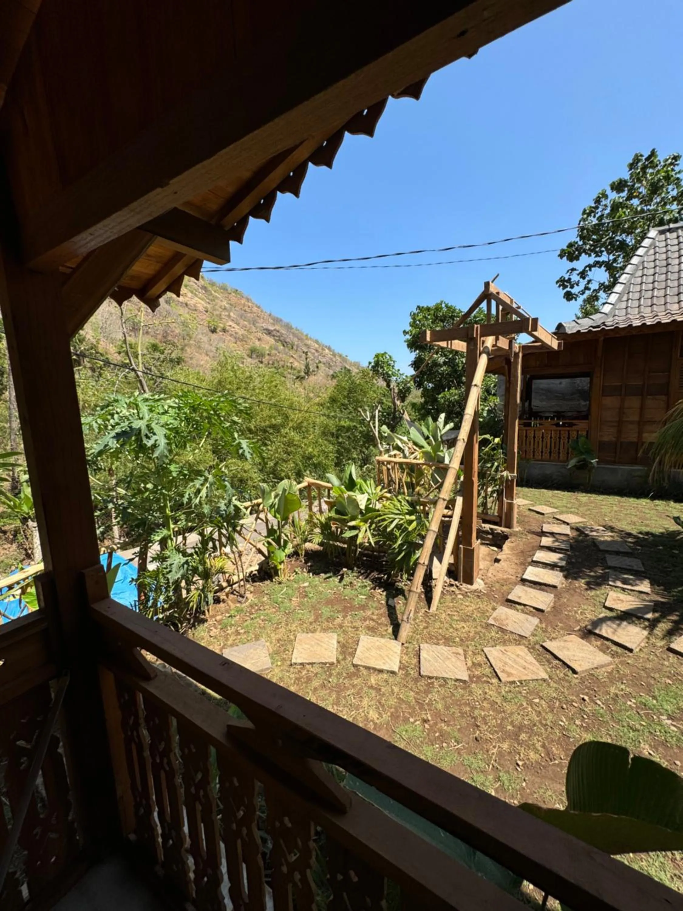 Natural landscape in Oemah Kangin Homestay
