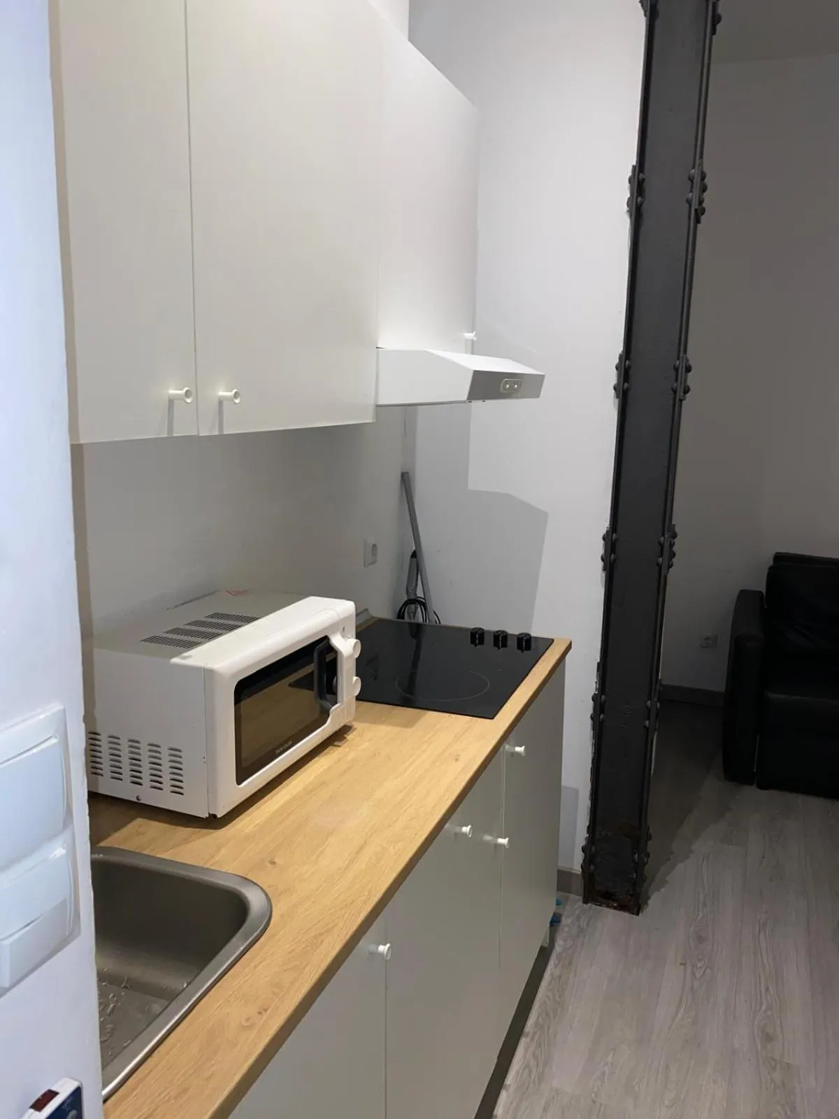 Kitchen or kitchenette in Hostal Goyal Pizarro