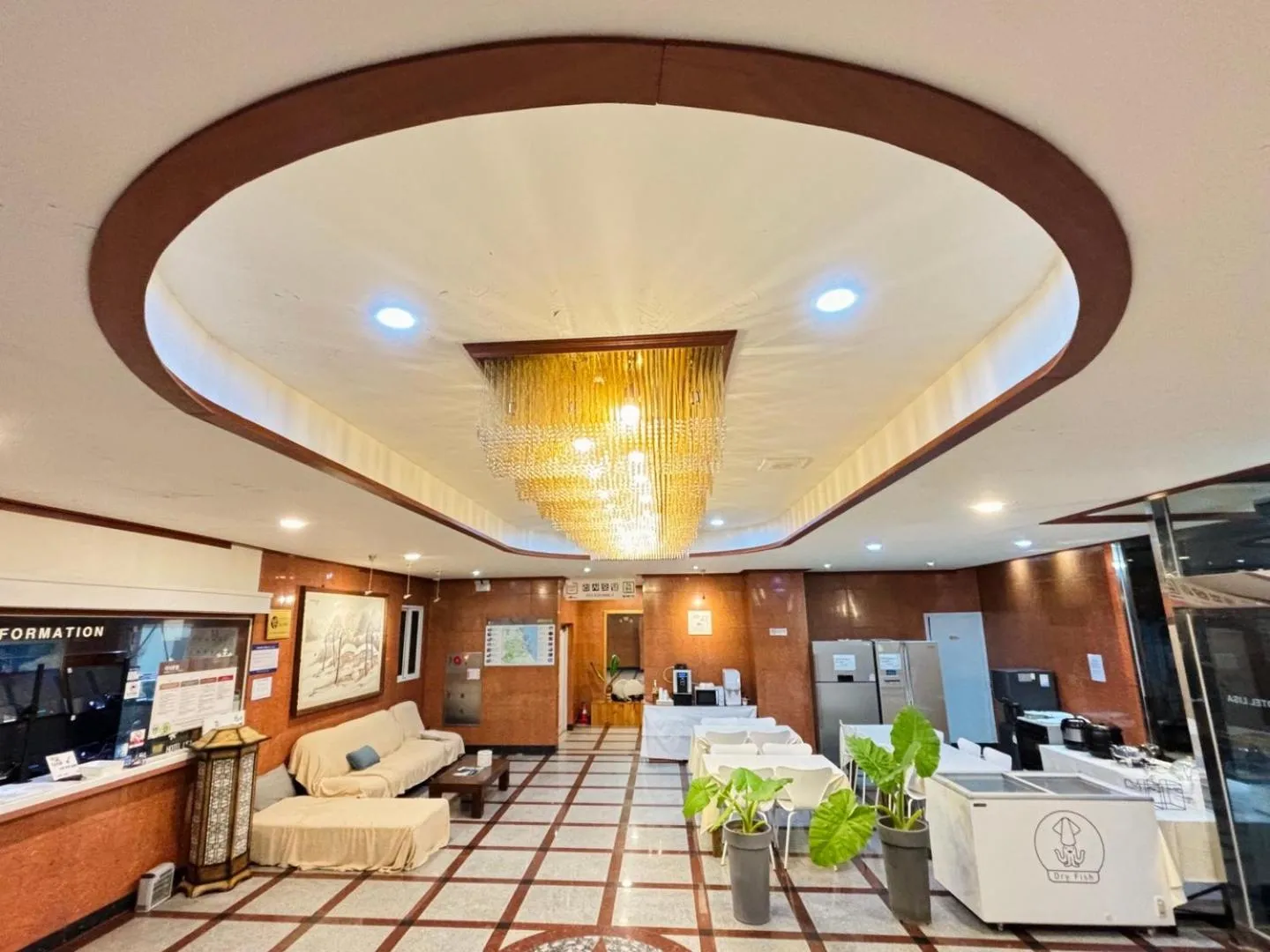 Lobby or reception in Hotel Lisa