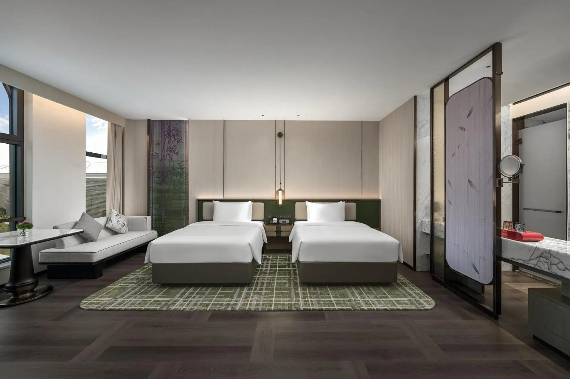 Bedroom, Bed in HUALUXE Chongqing Science Hall