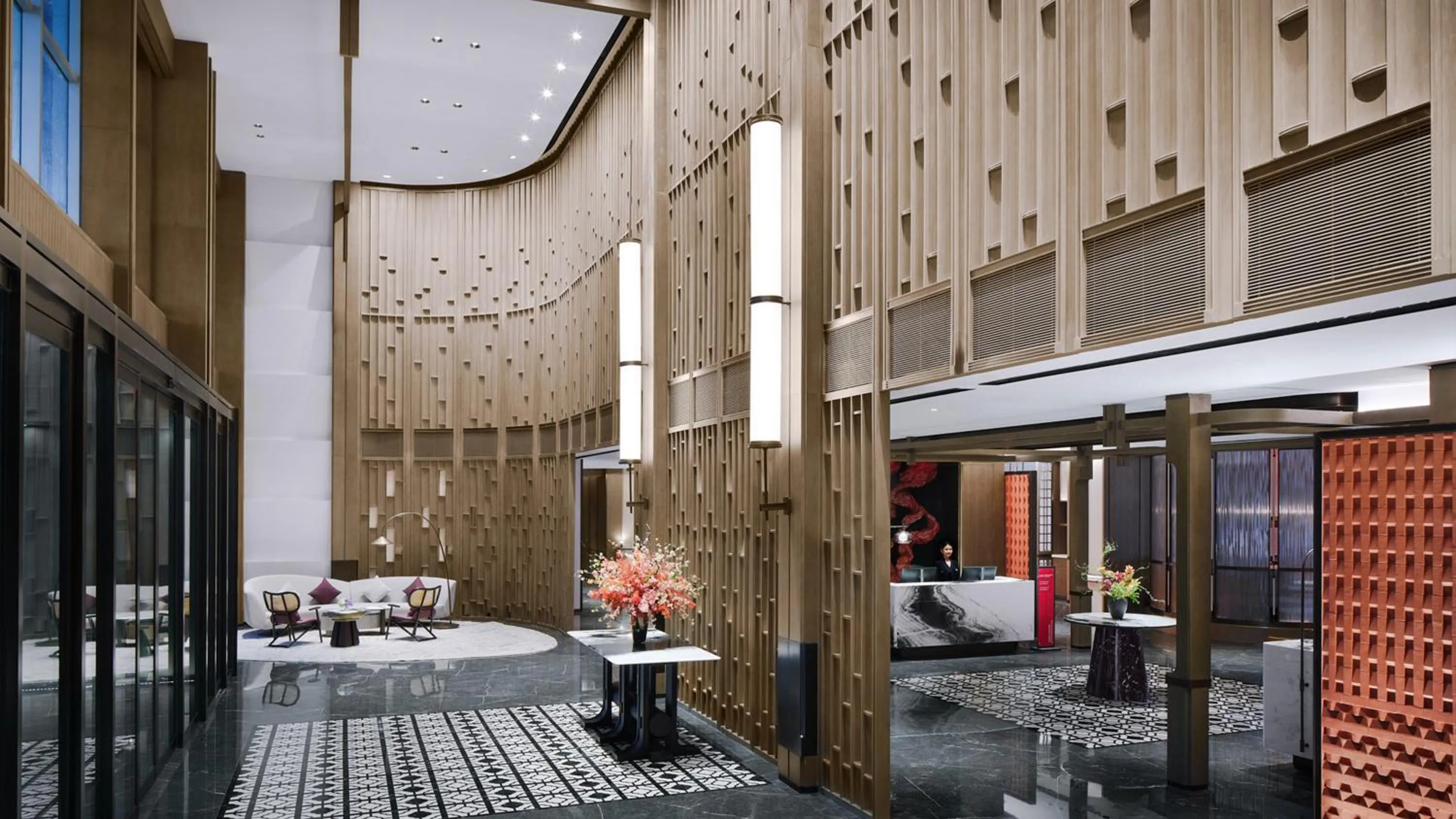 Property building in HUALUXE Chongqing Science Hall