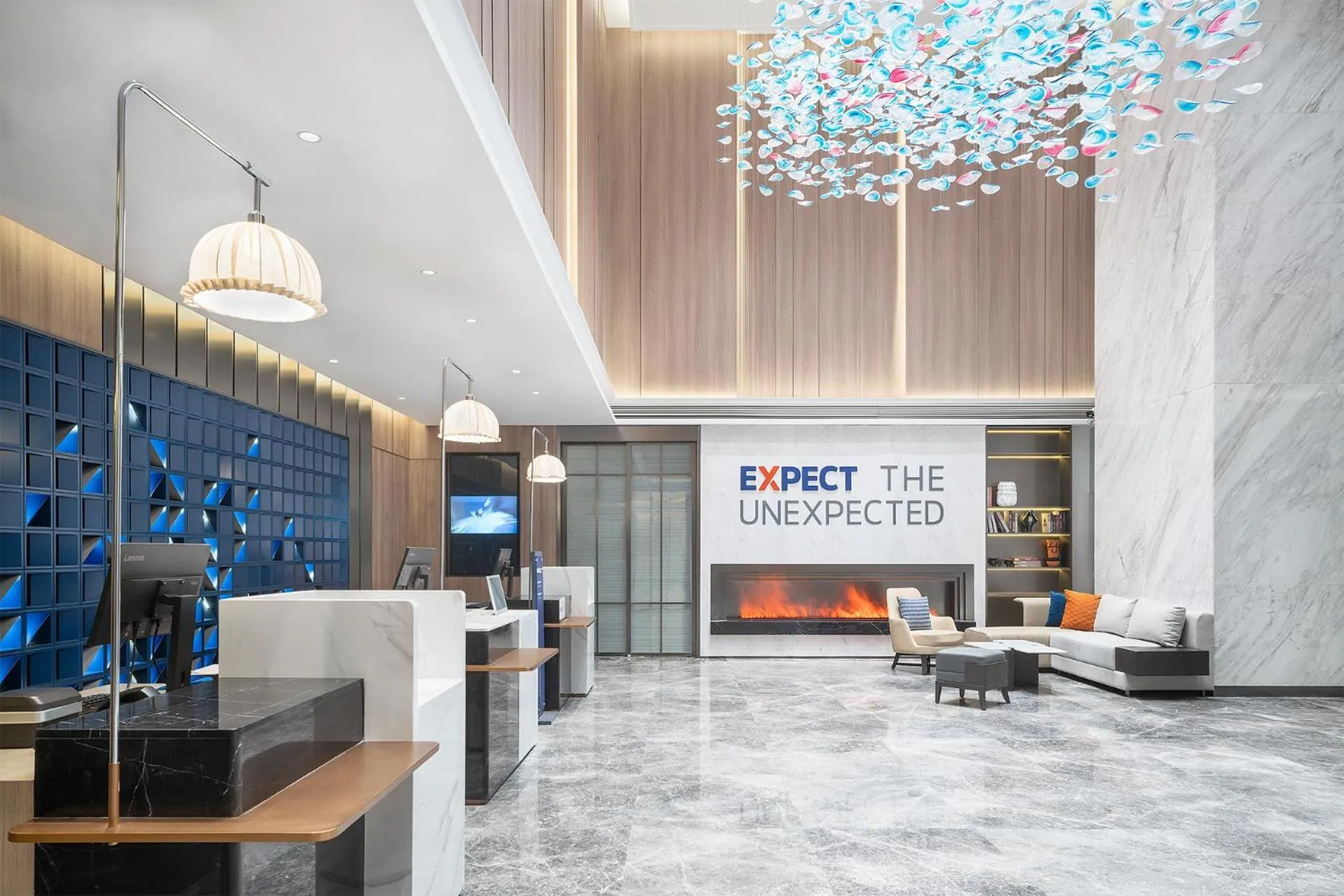 Lobby or reception in Holiday Inn Express Nanchang High-Tech Zone by IHG