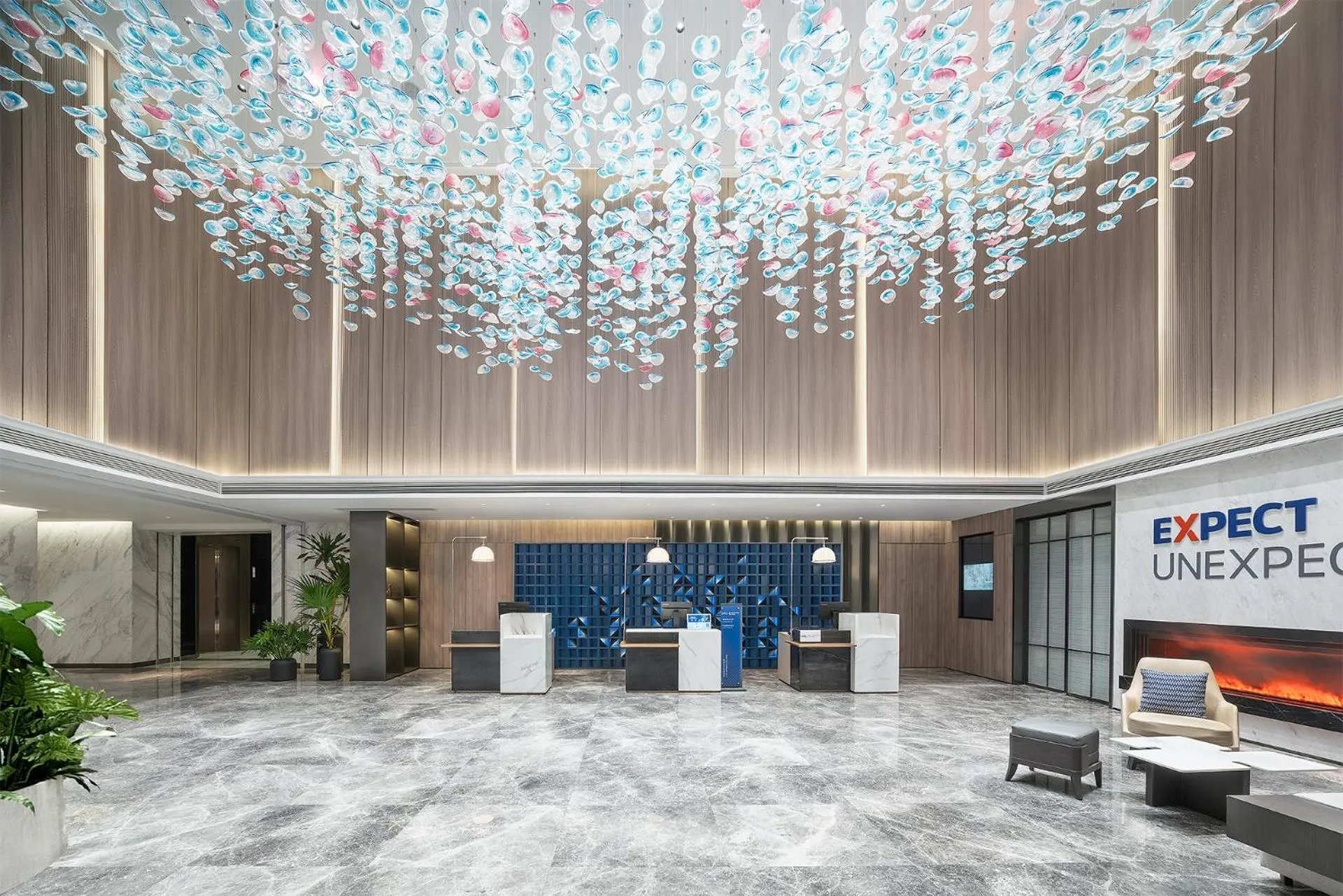 Lobby or reception in Holiday Inn Express Nanchang High-Tech Zone by IHG