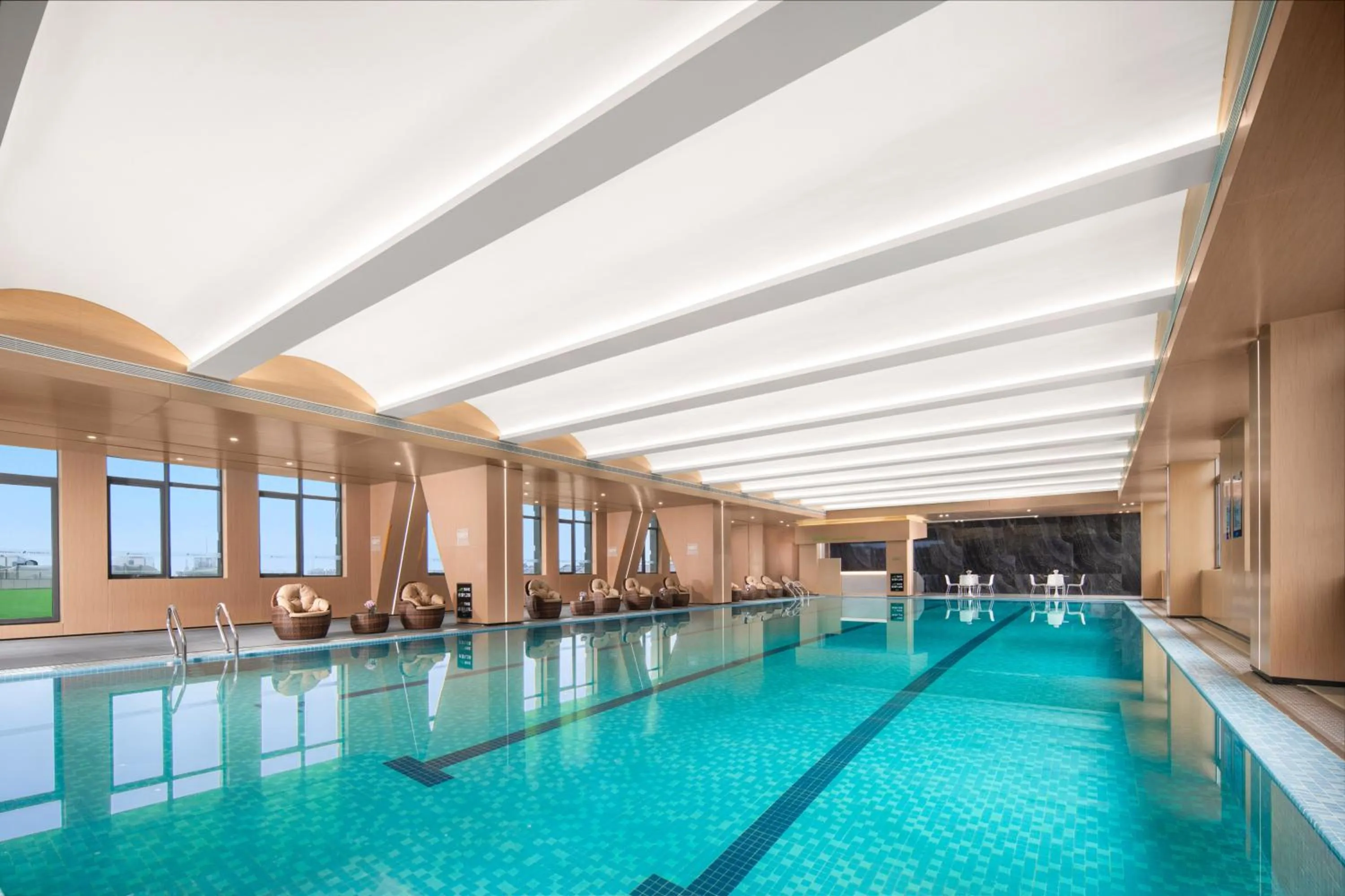 Swimming pool in Holiday Inn Express Wuxi Xishan by IHG
