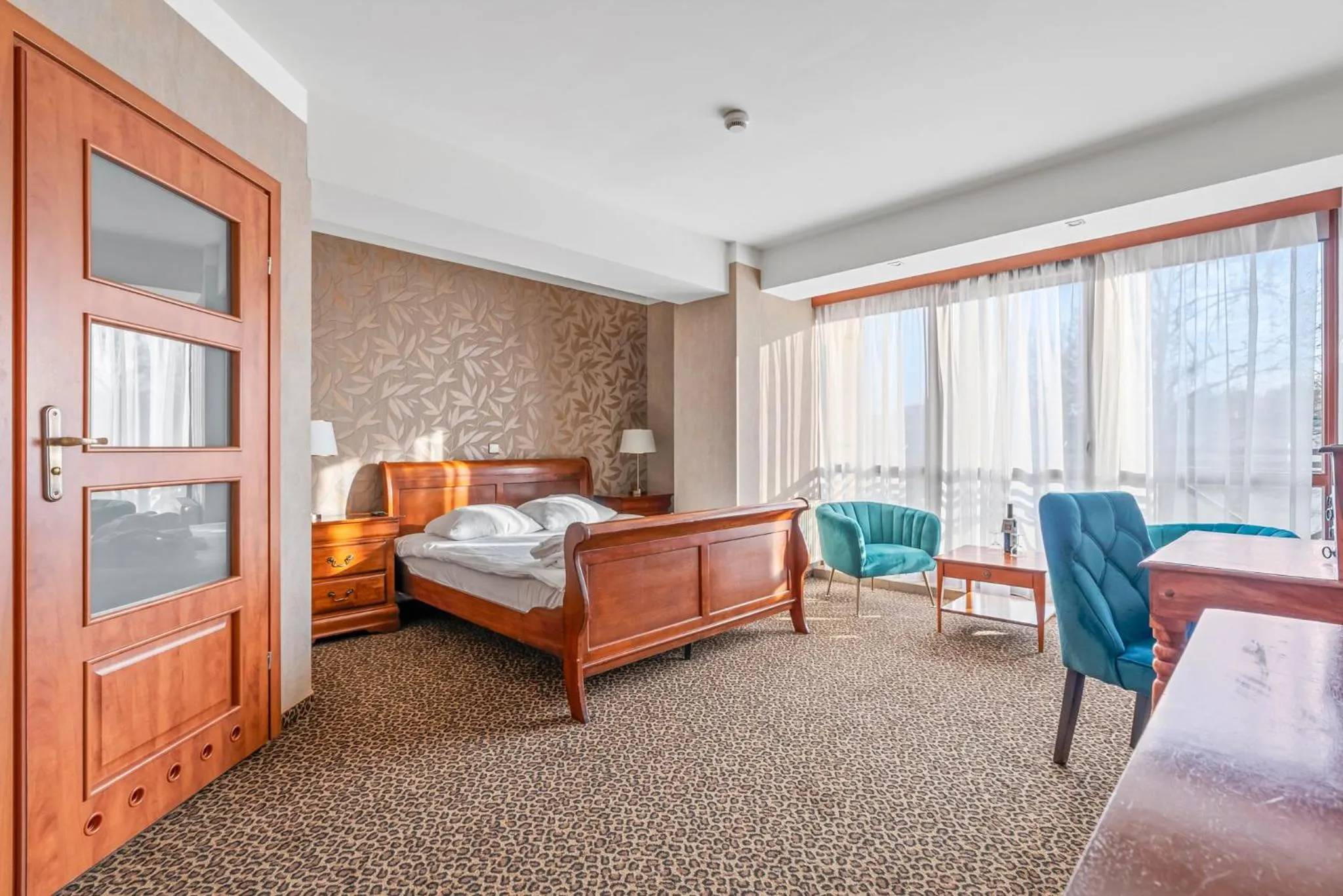 Bed in Hotel Diament Vacanza Katowice - Siemianowice