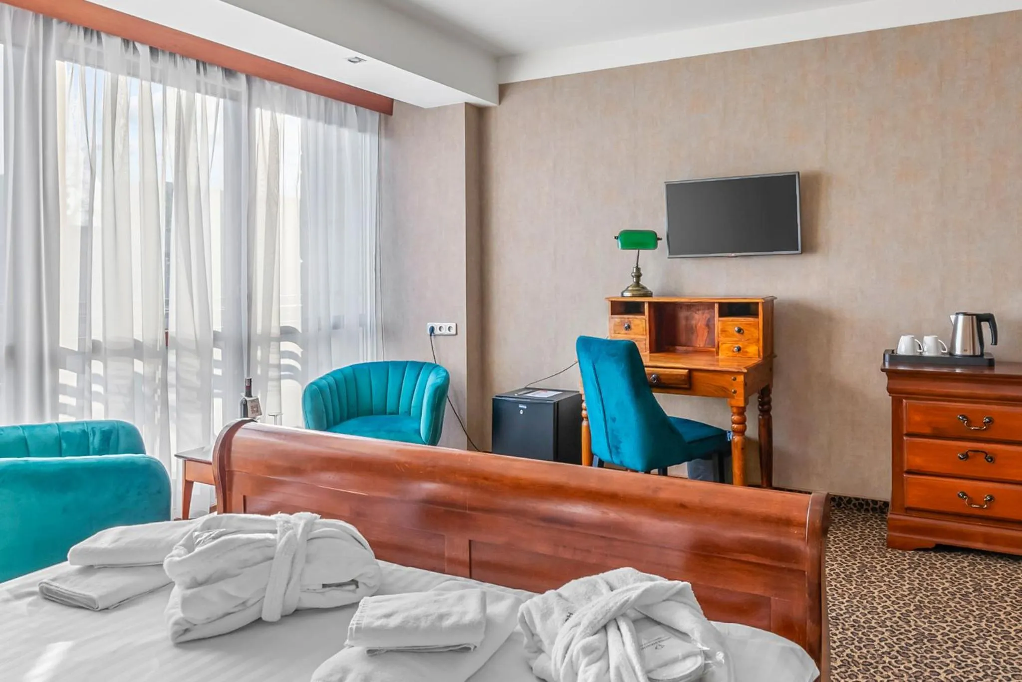 Bed in Hotel Diament Vacanza Katowice - Siemianowice