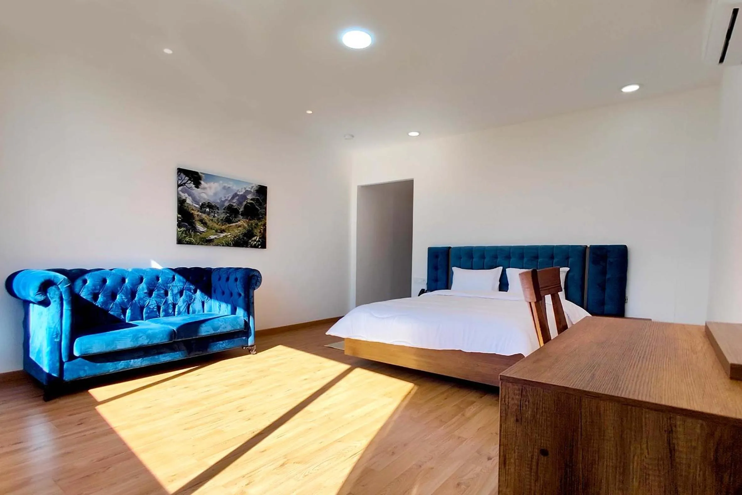 Bed in Villa Mirasol Hotel