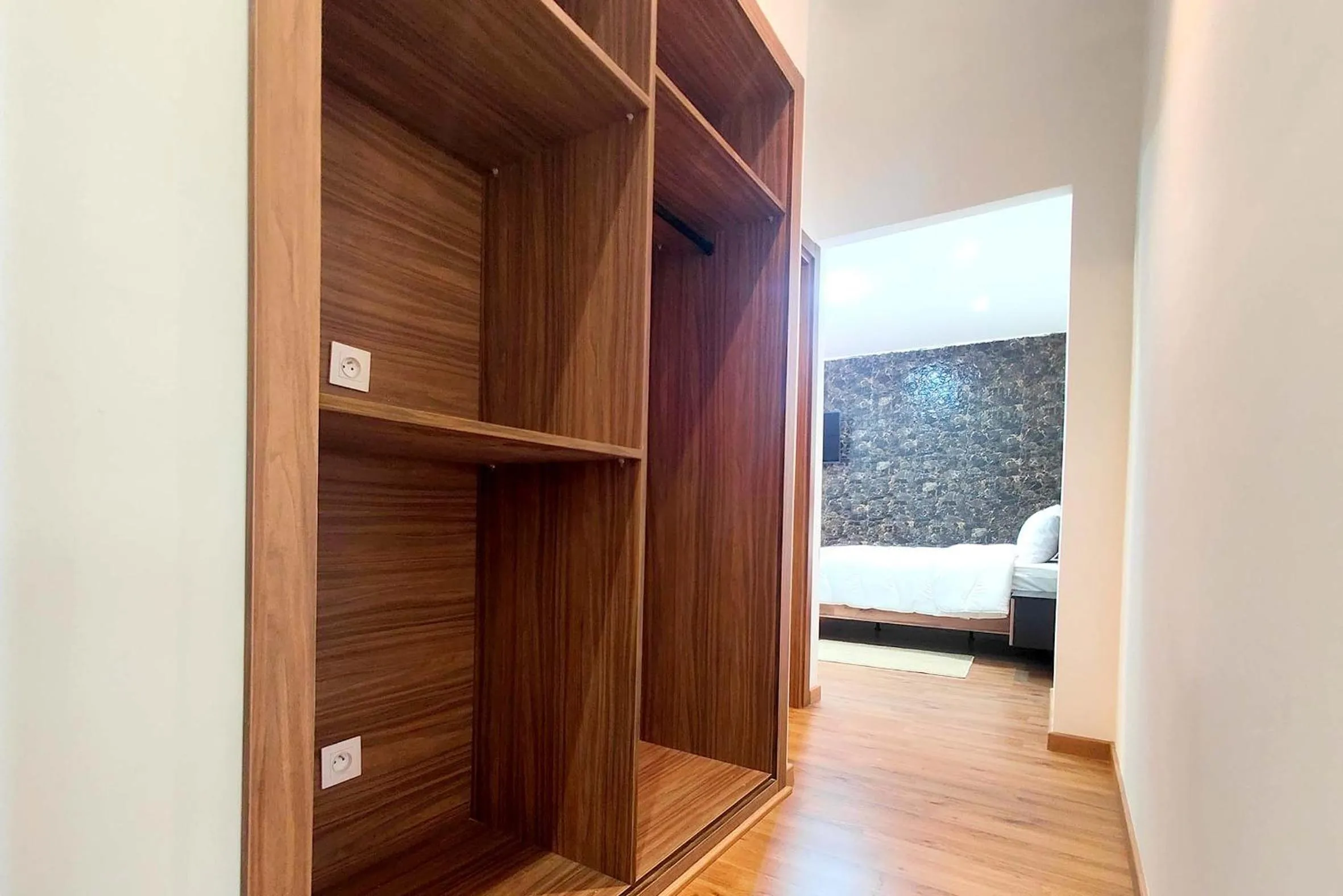 Floor plan, Bed in Villa Mirasol Hotel