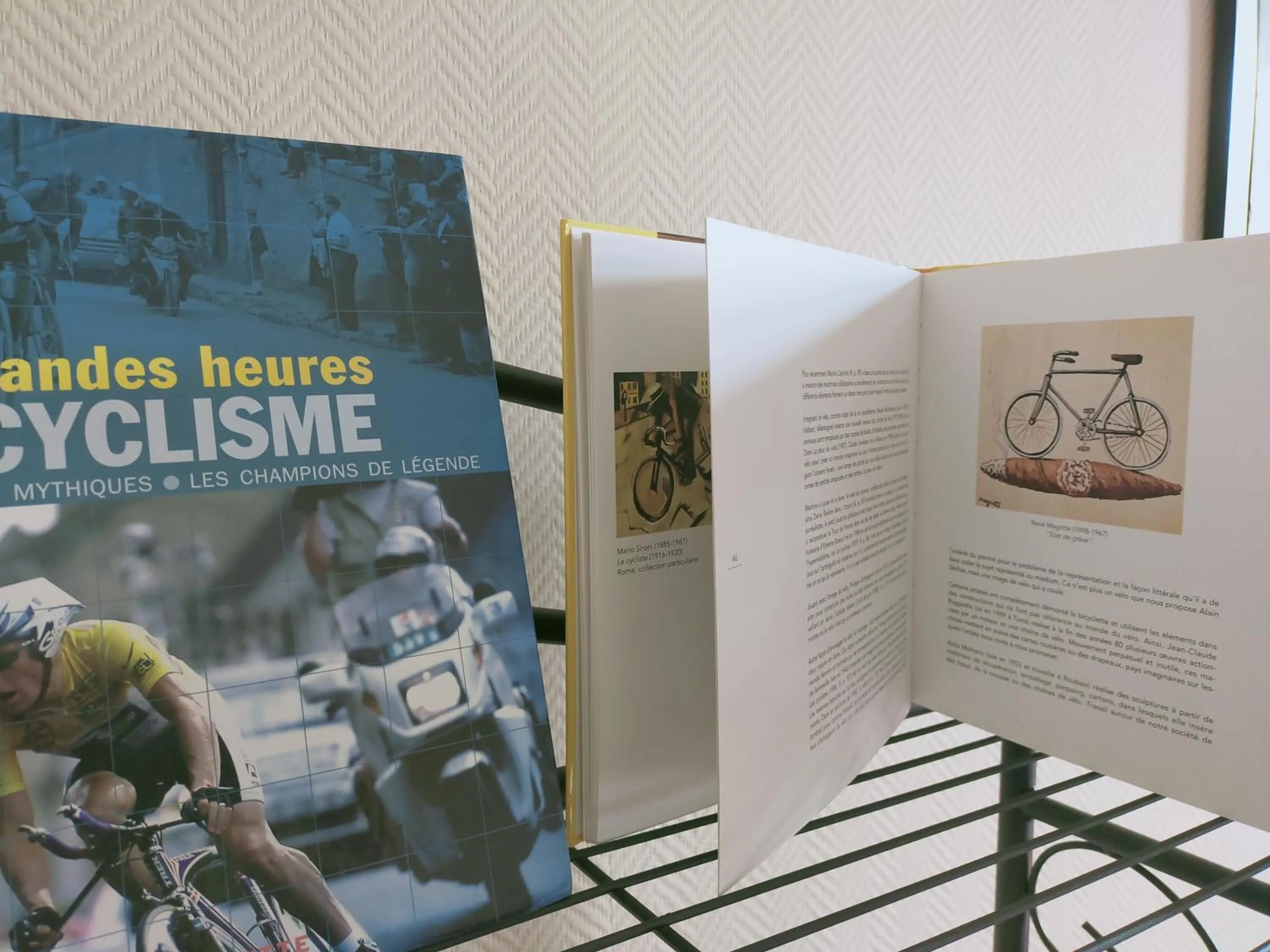 Decorative detail in La Maison Bleue de Roubaix