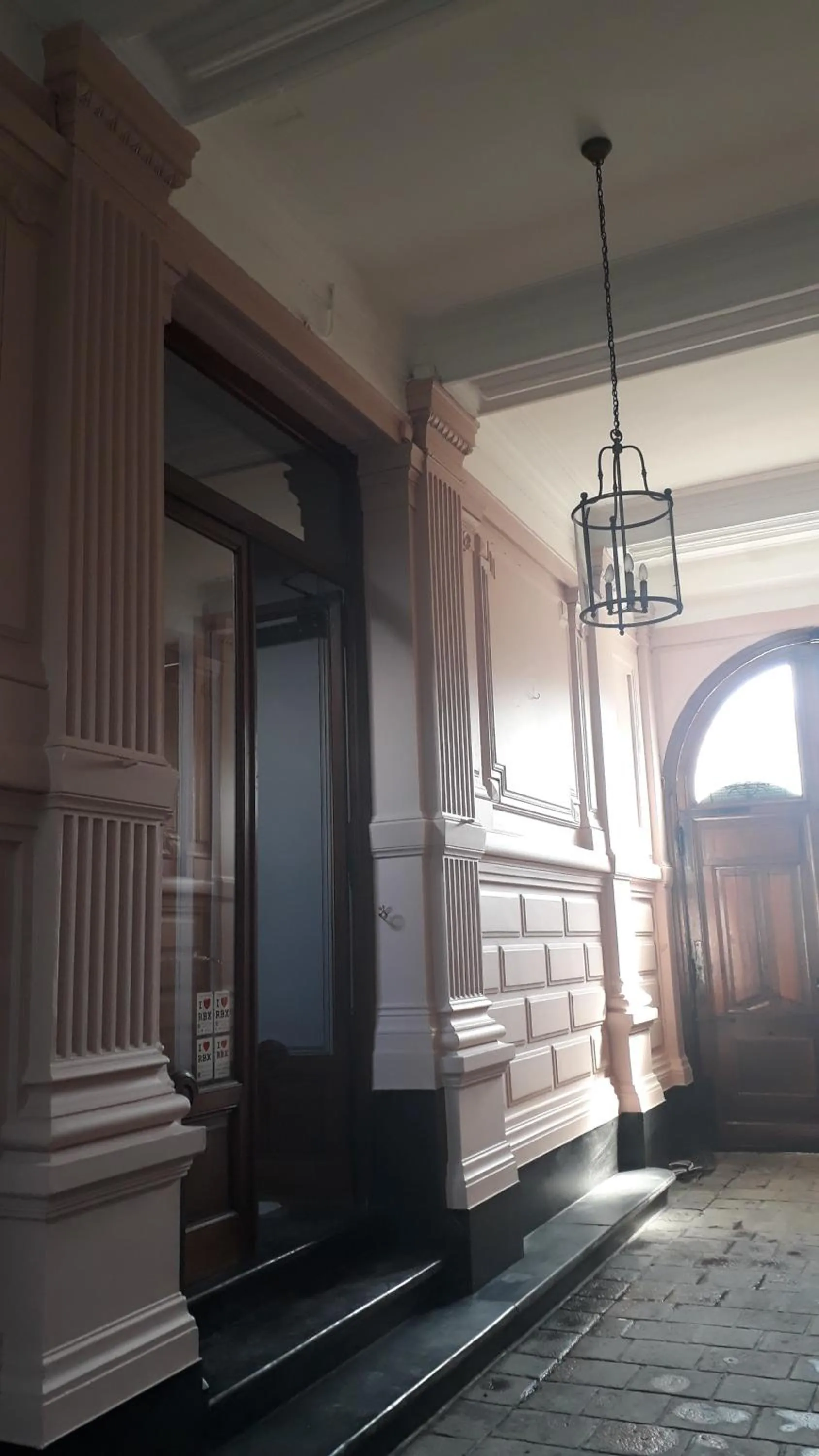 Lobby or reception in La Maison Bleue de Roubaix