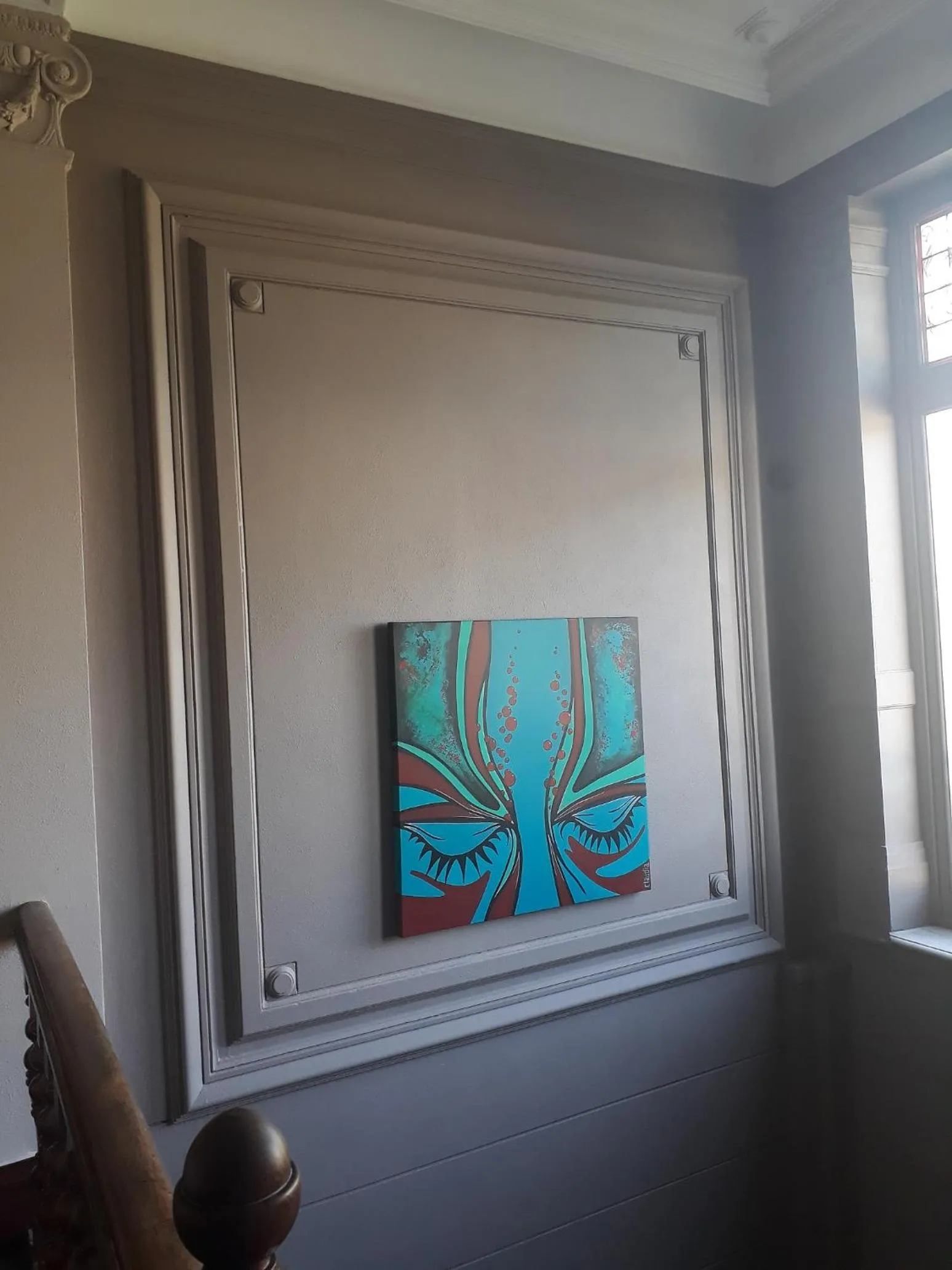 Lobby or reception in La Maison Bleue de Roubaix