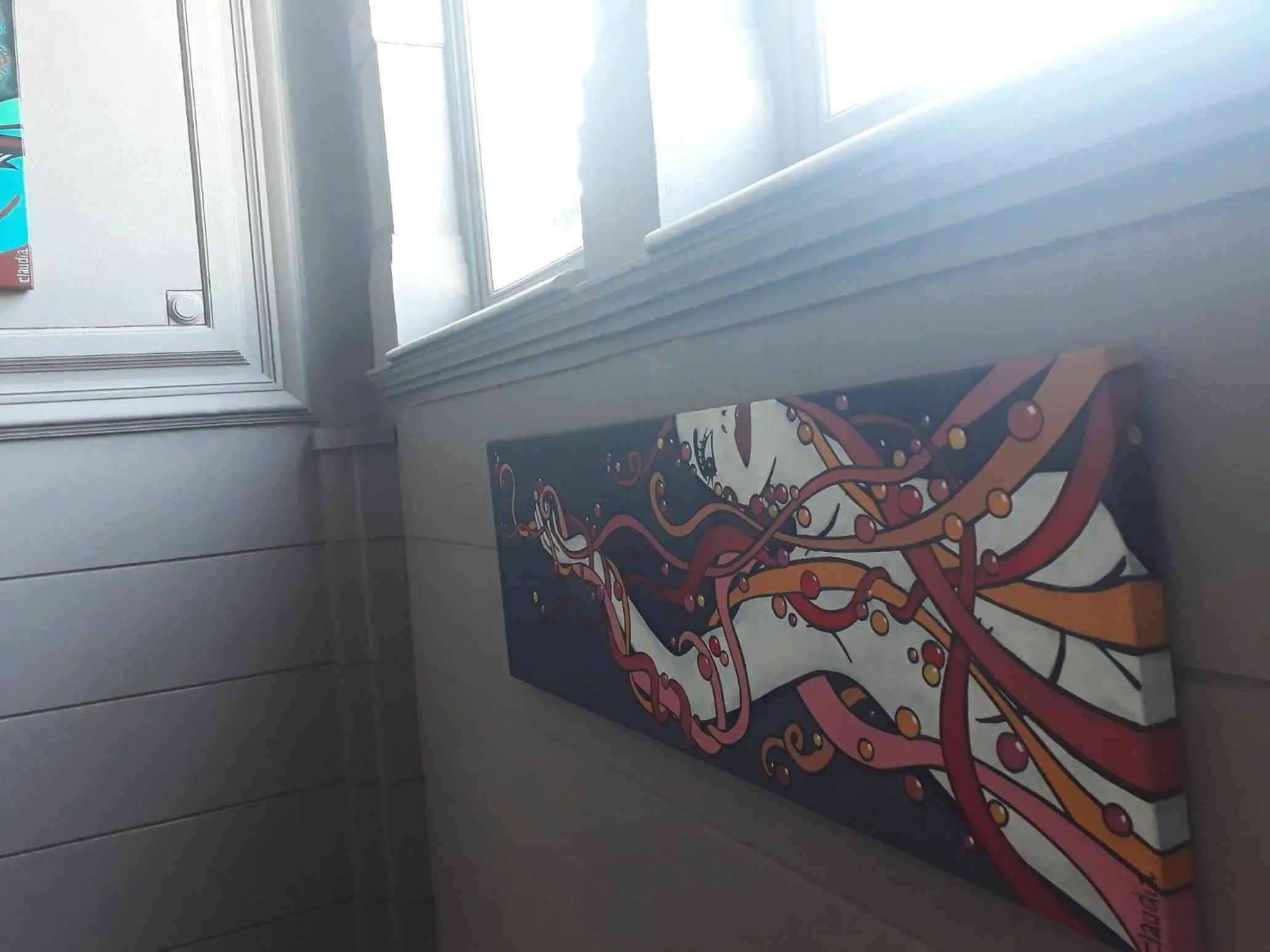 Lobby or reception in La Maison Bleue de Roubaix