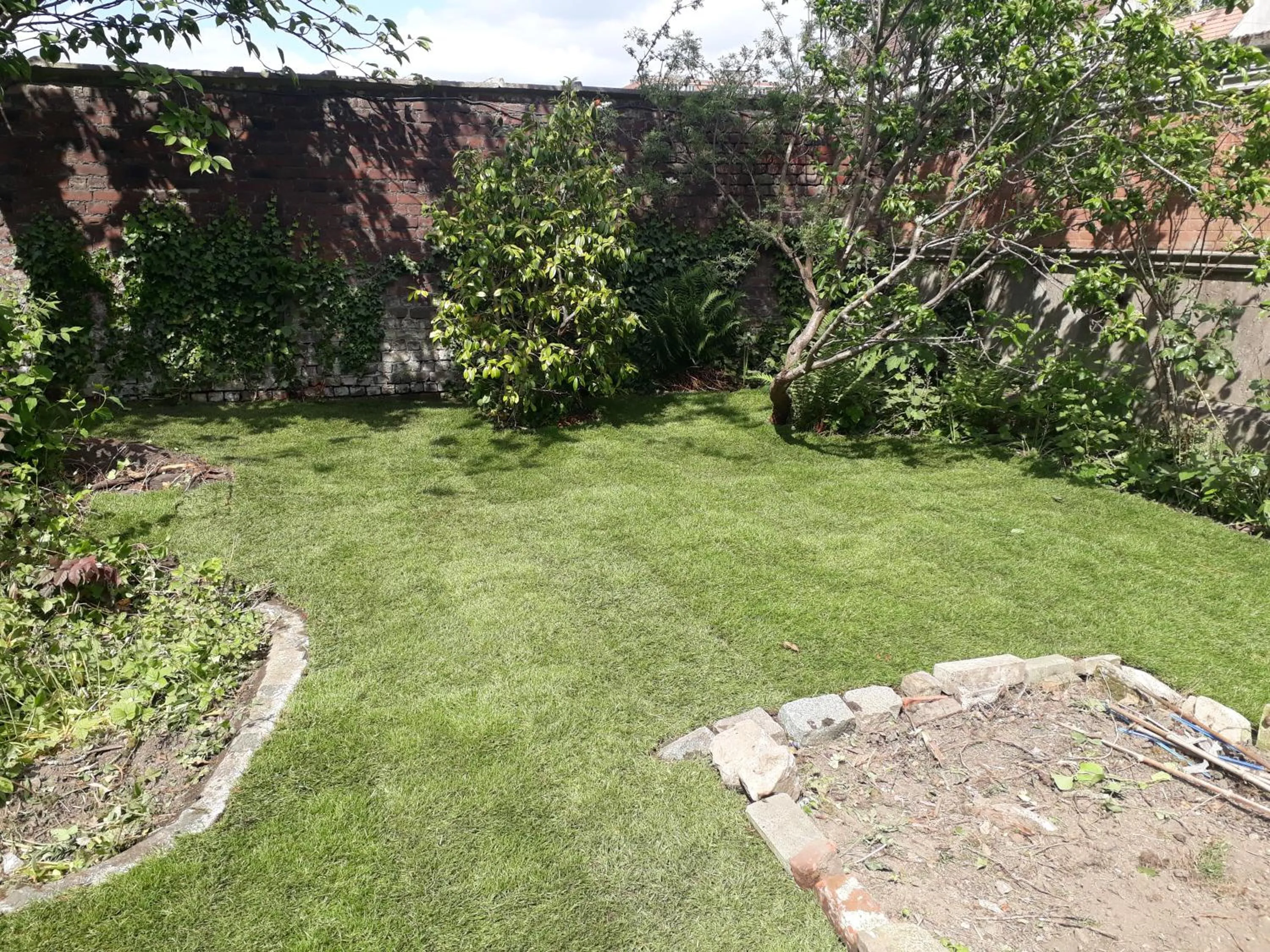 Garden in La Maison Bleue de Roubaix