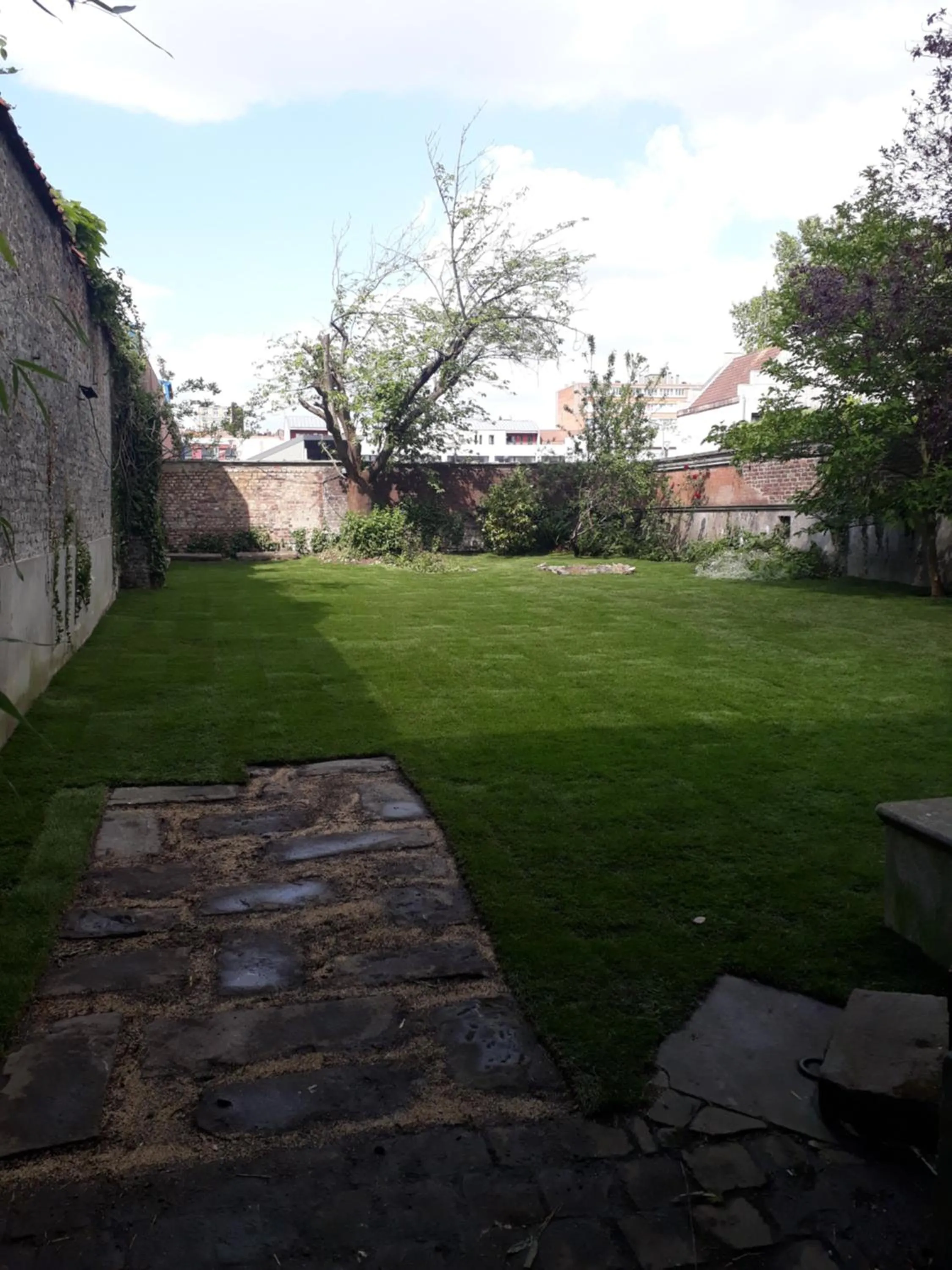 Garden in La Maison Bleue de Roubaix