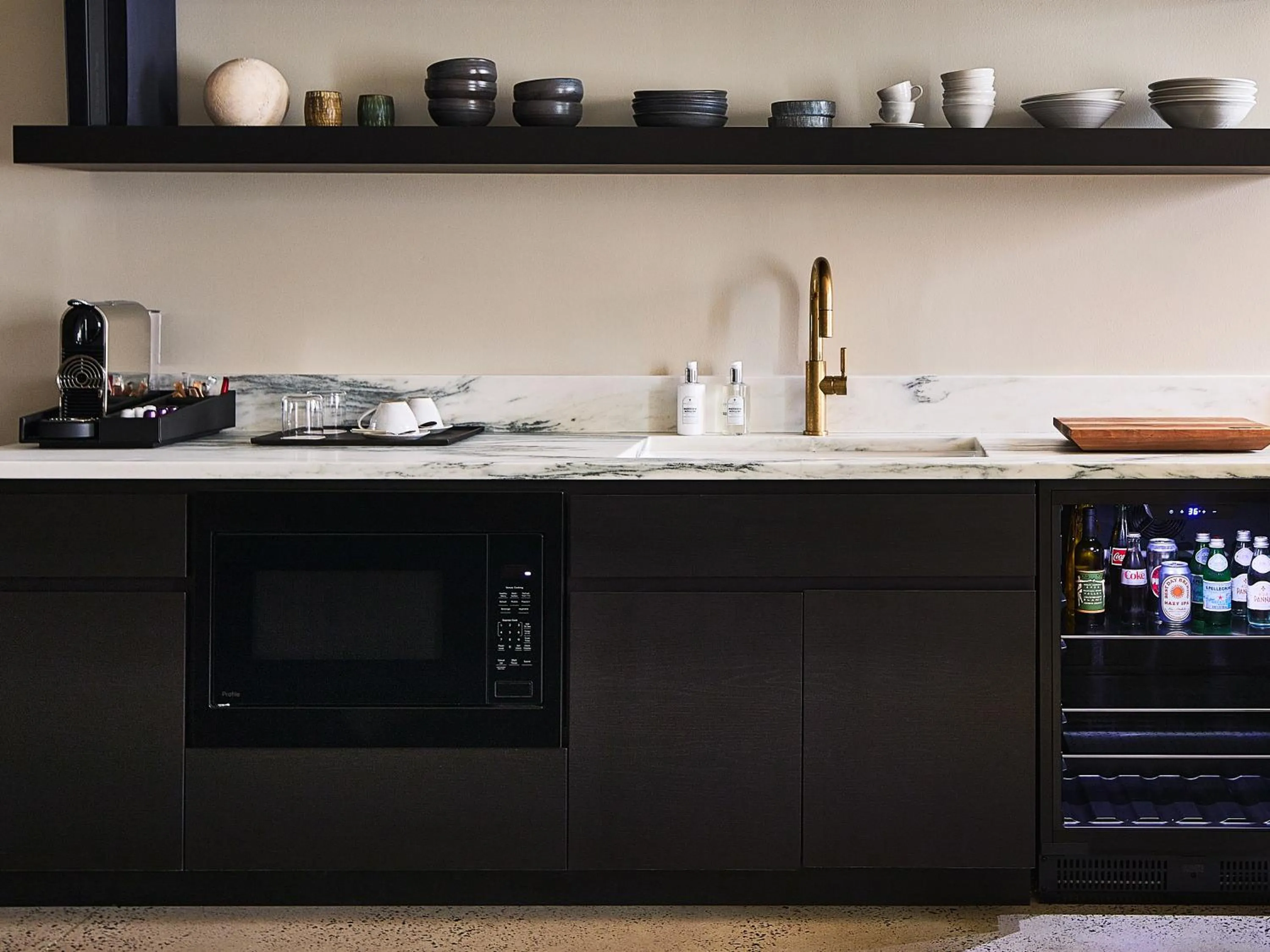 Kitchen or kitchenette in Stockton Inn