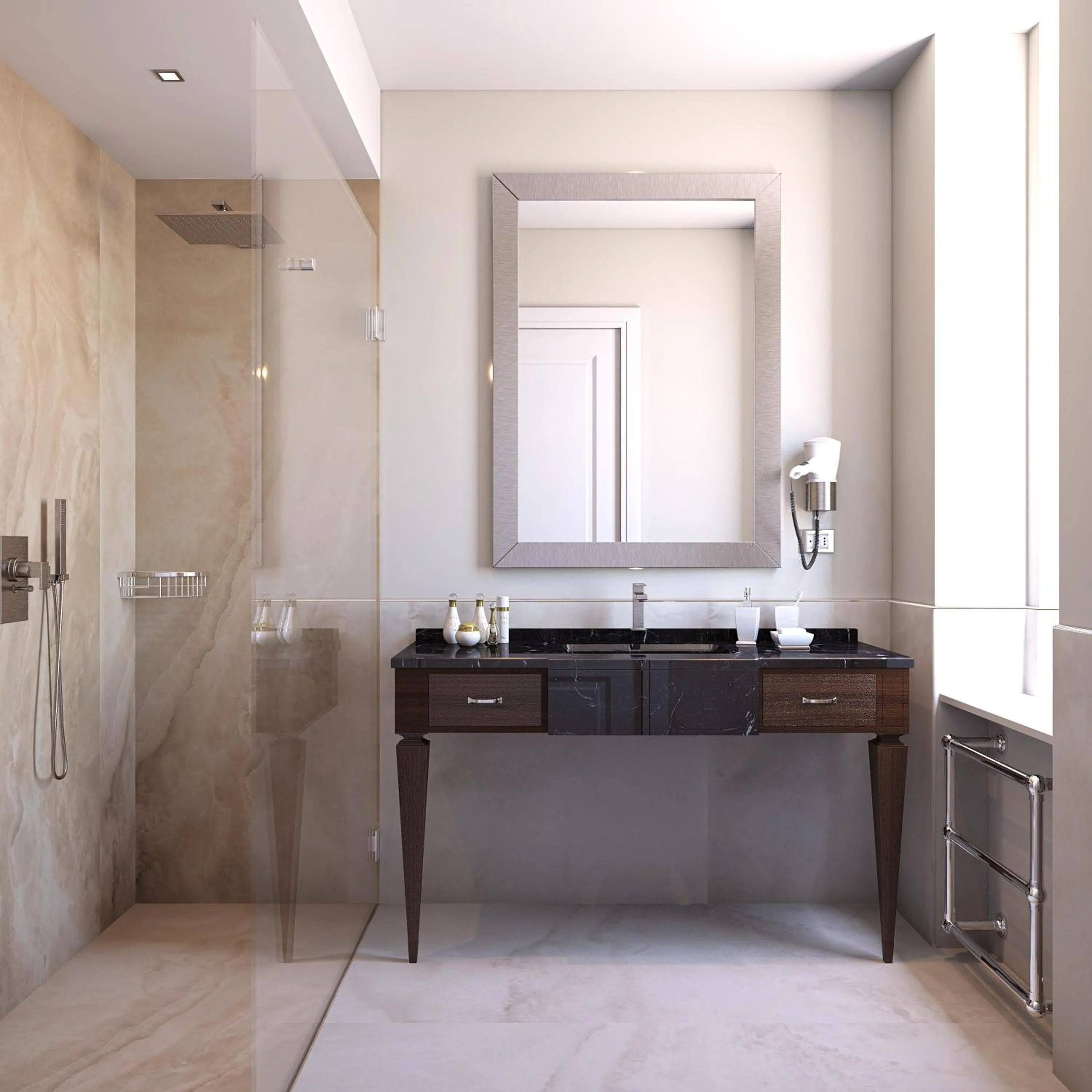 Bathroom in Duomo Rooms