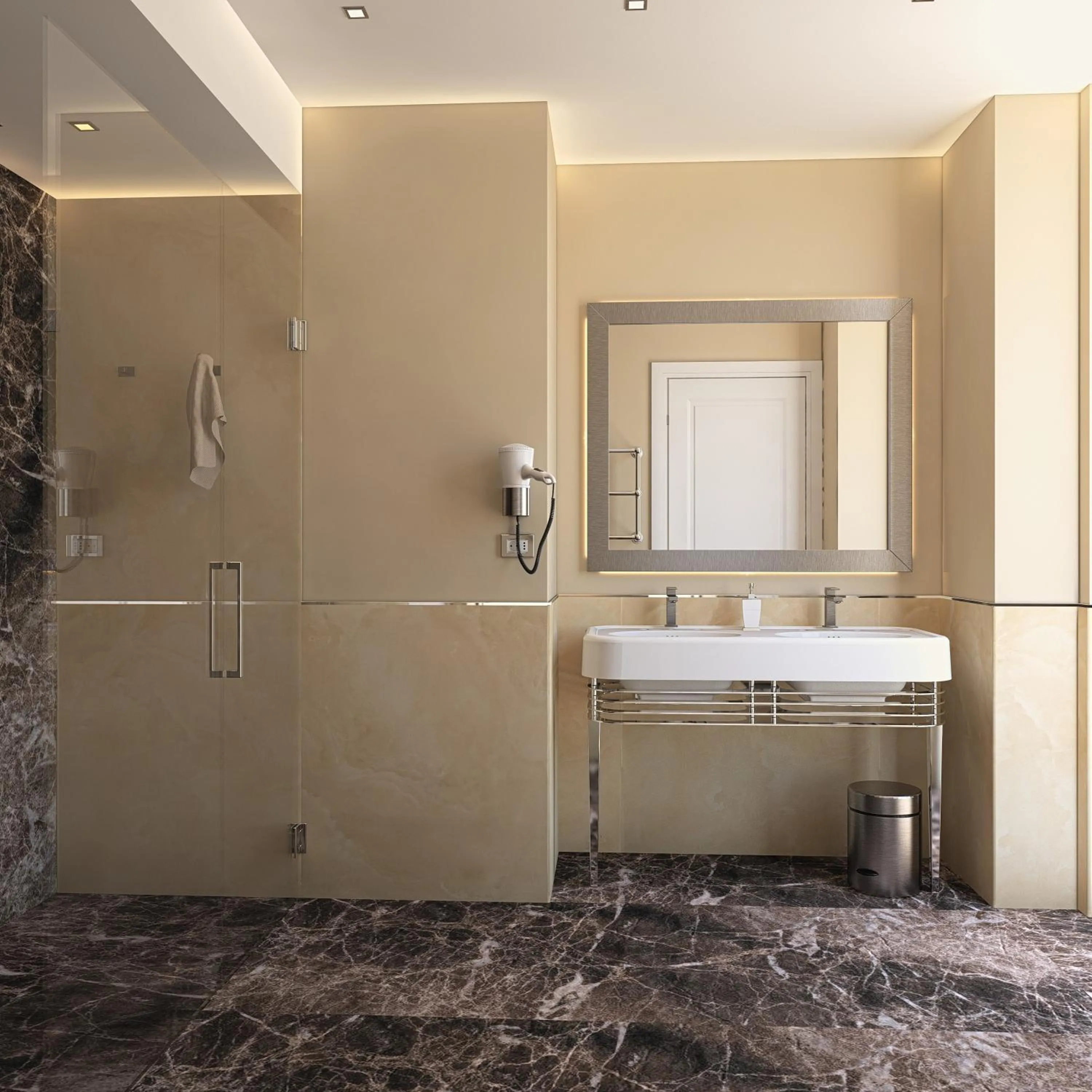 Bathroom in Duomo Rooms