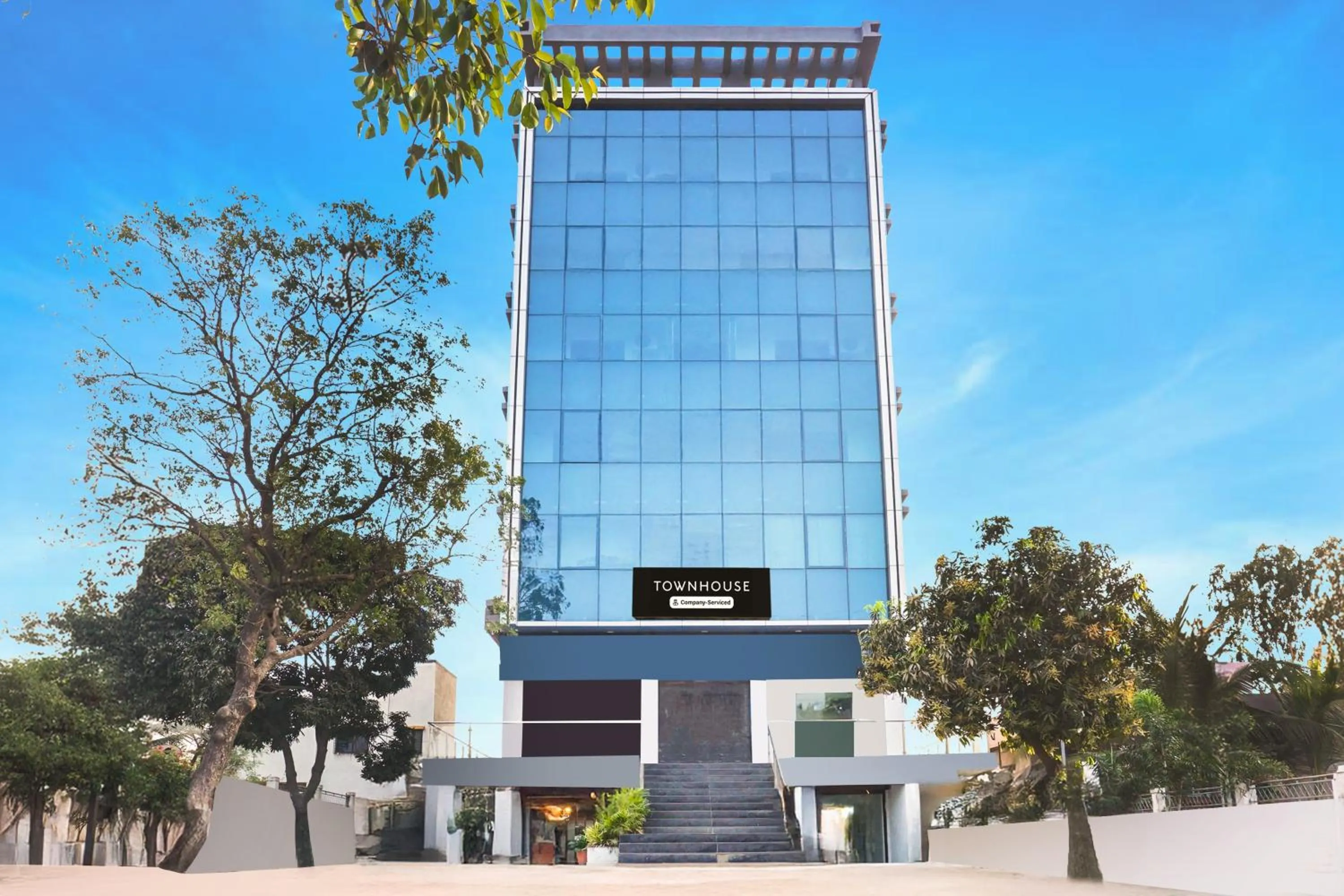 Facade/entrance in Super Townhouse Lohegaon Near Pune Airport formerly Landmark Regency