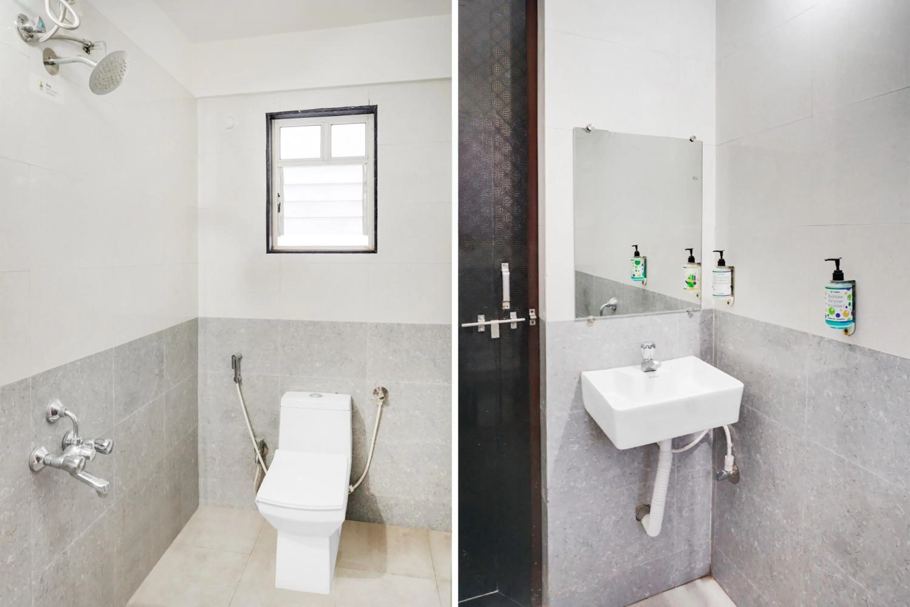 Bathroom in Super Townhouse Lohegaon Near Pune Airport formerly Landmark Regency